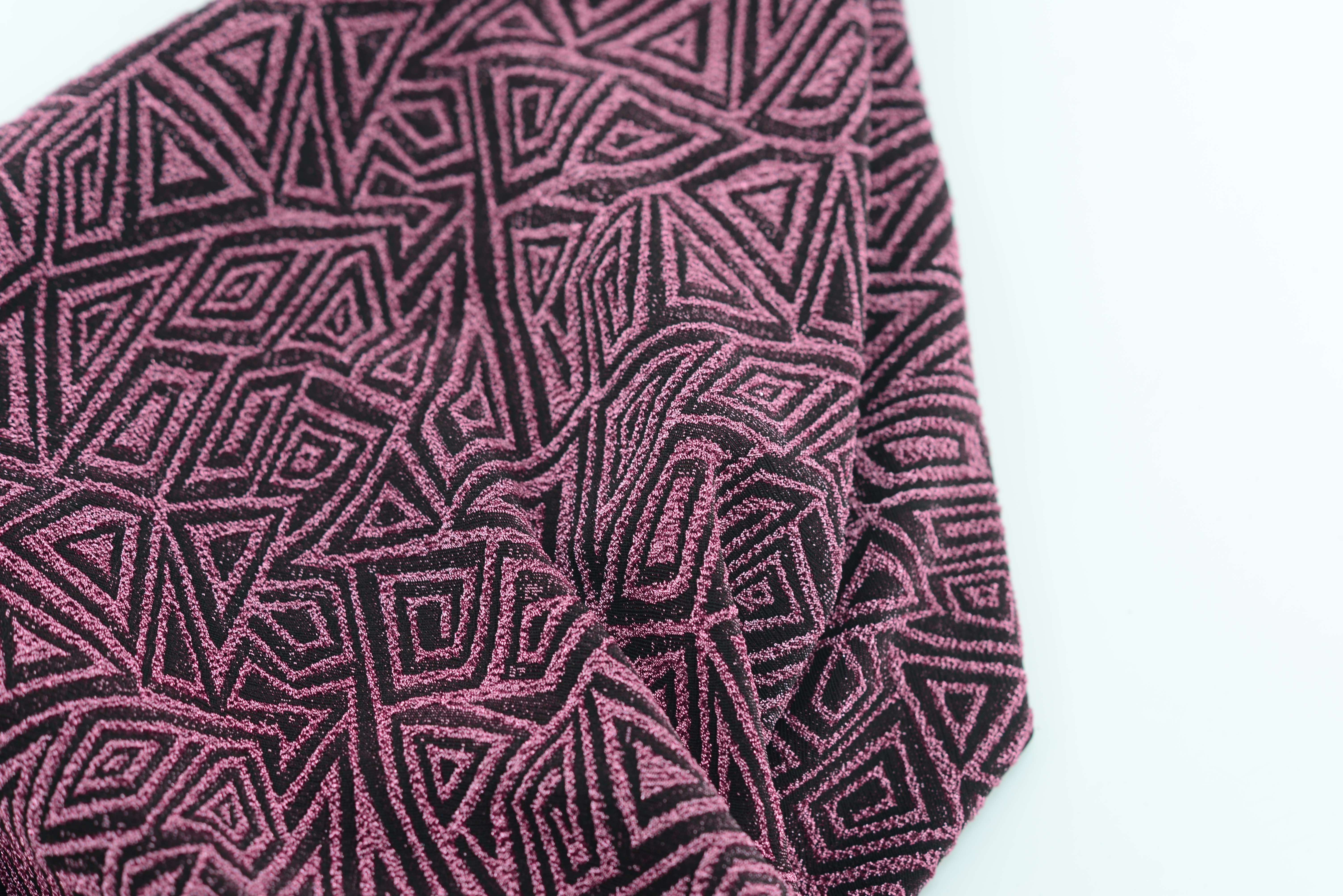 LX-P-16148 LUREX KNIT JACQUARD