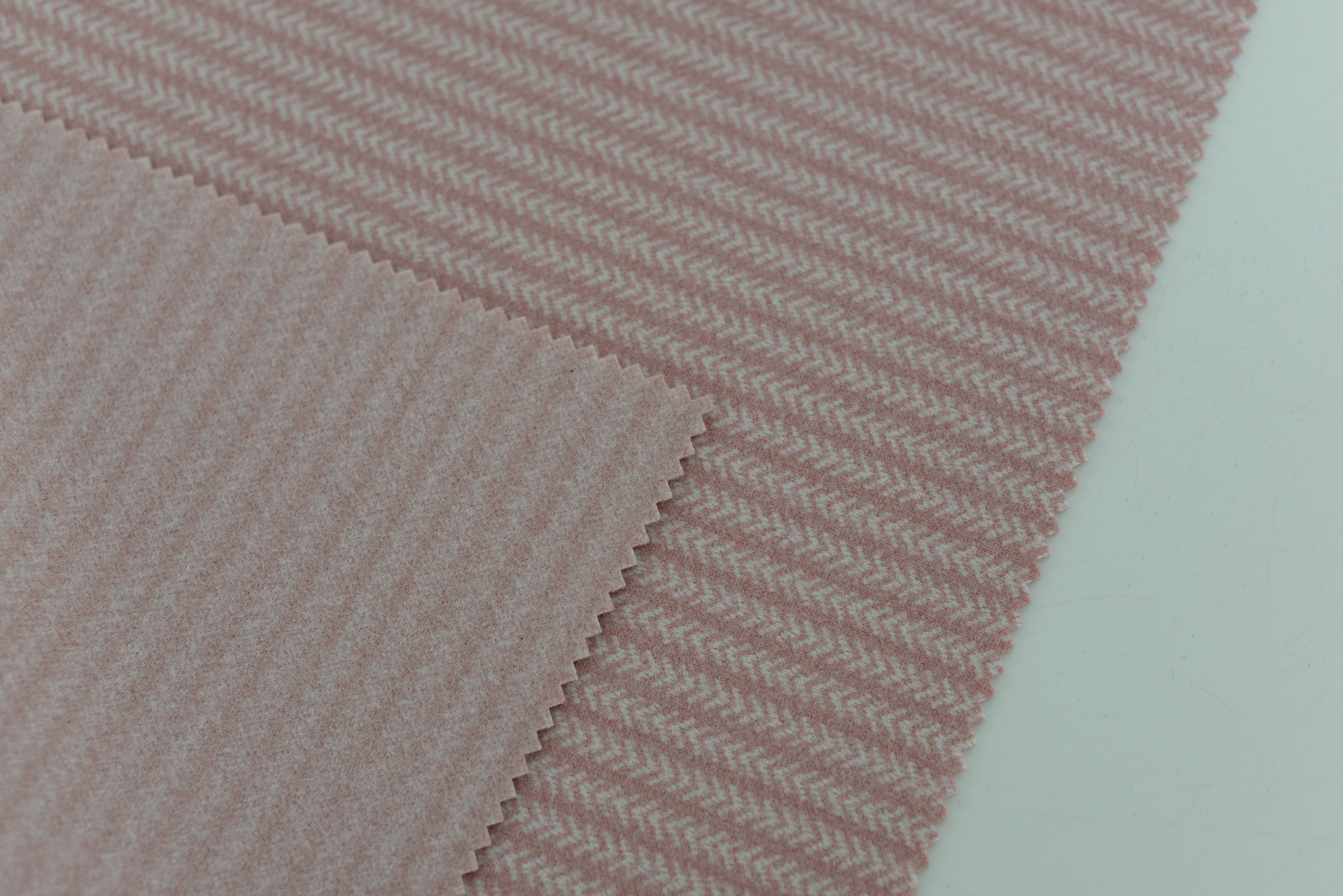 LX-P-18080 POLY FISHBONE JACQUARD KNIT BRUSH