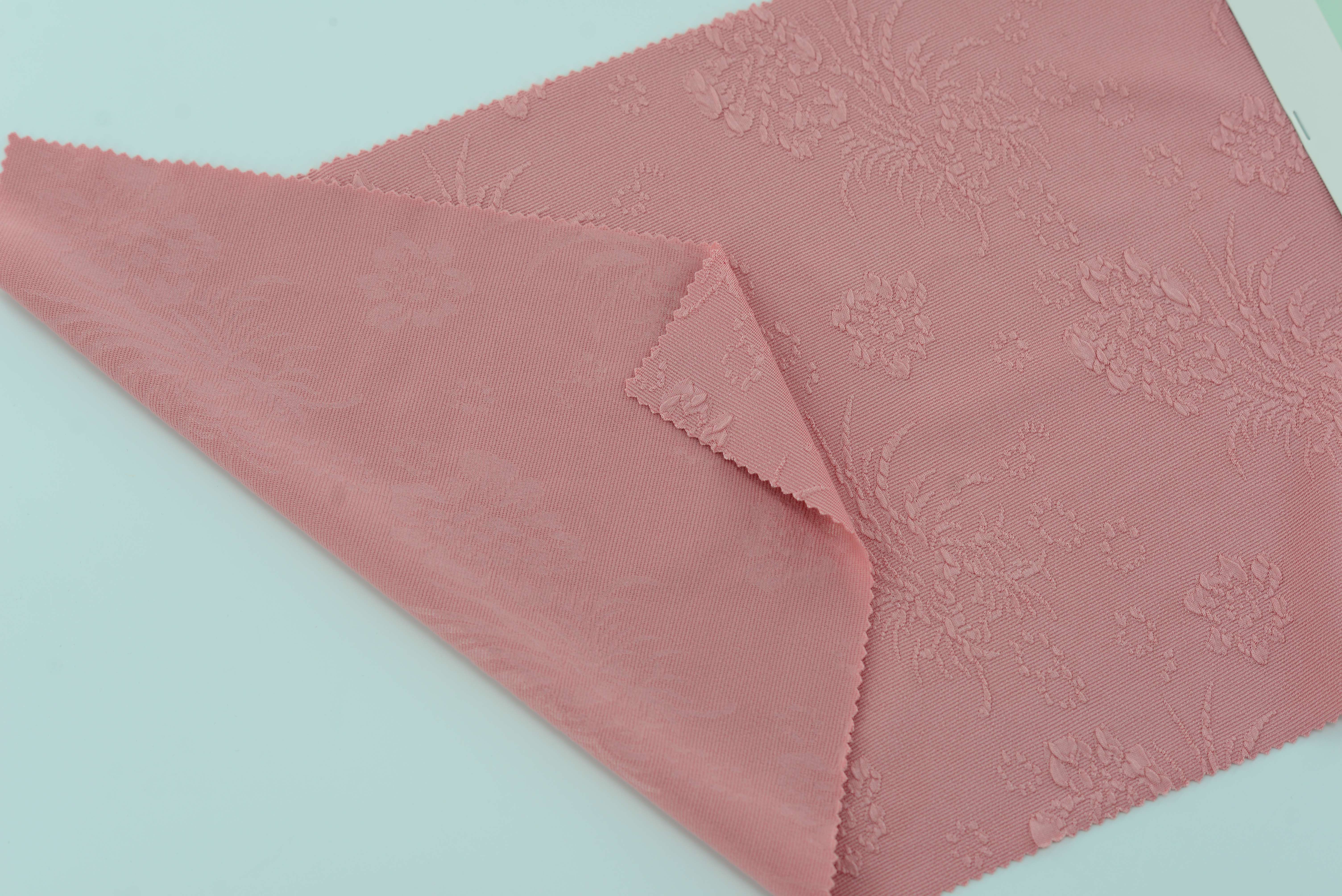 LX-P-16120 KNIT ROSE JACQUARD