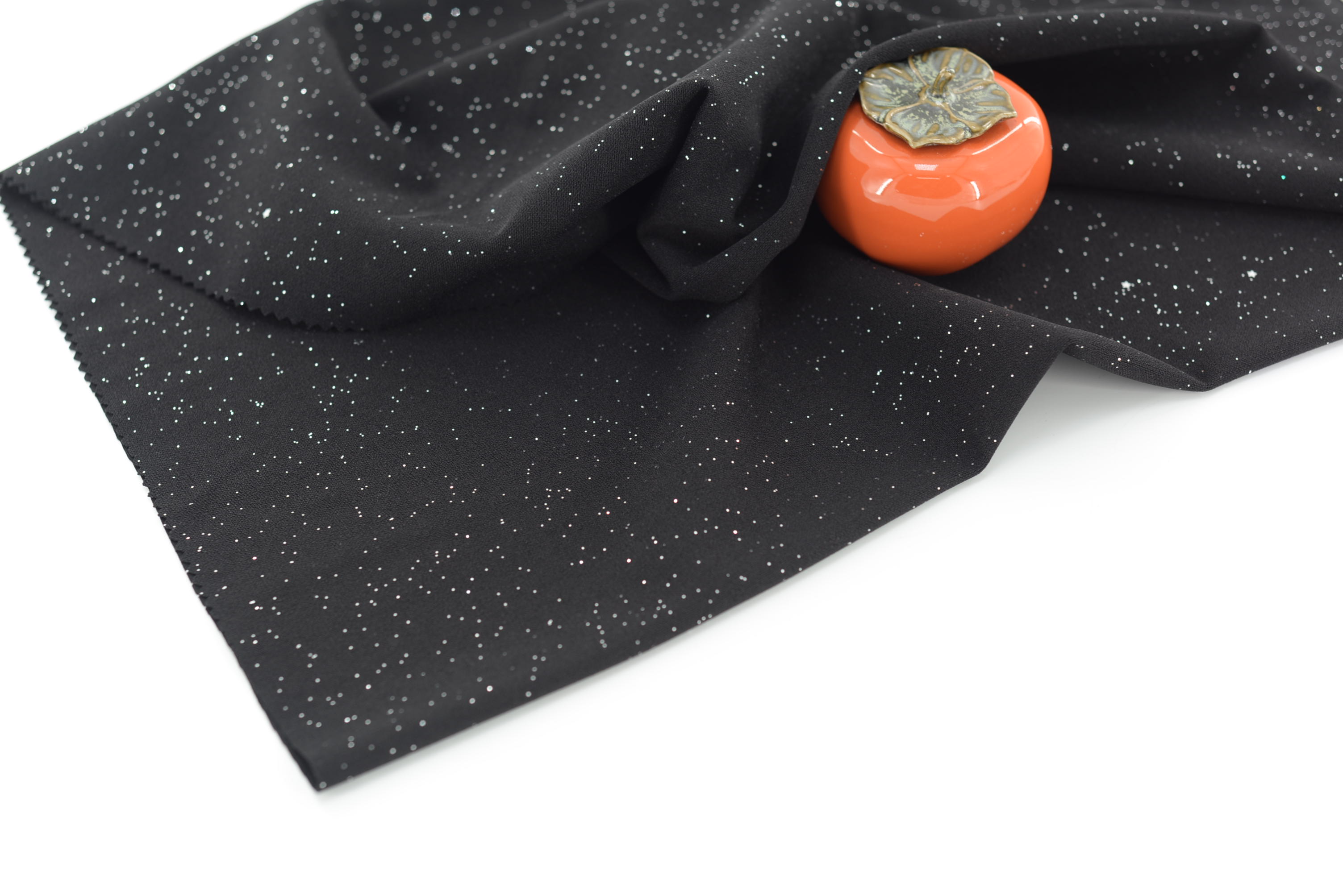 LX-F-11094 SCUBA CREPE SPRINKLE STAR SEQUINS