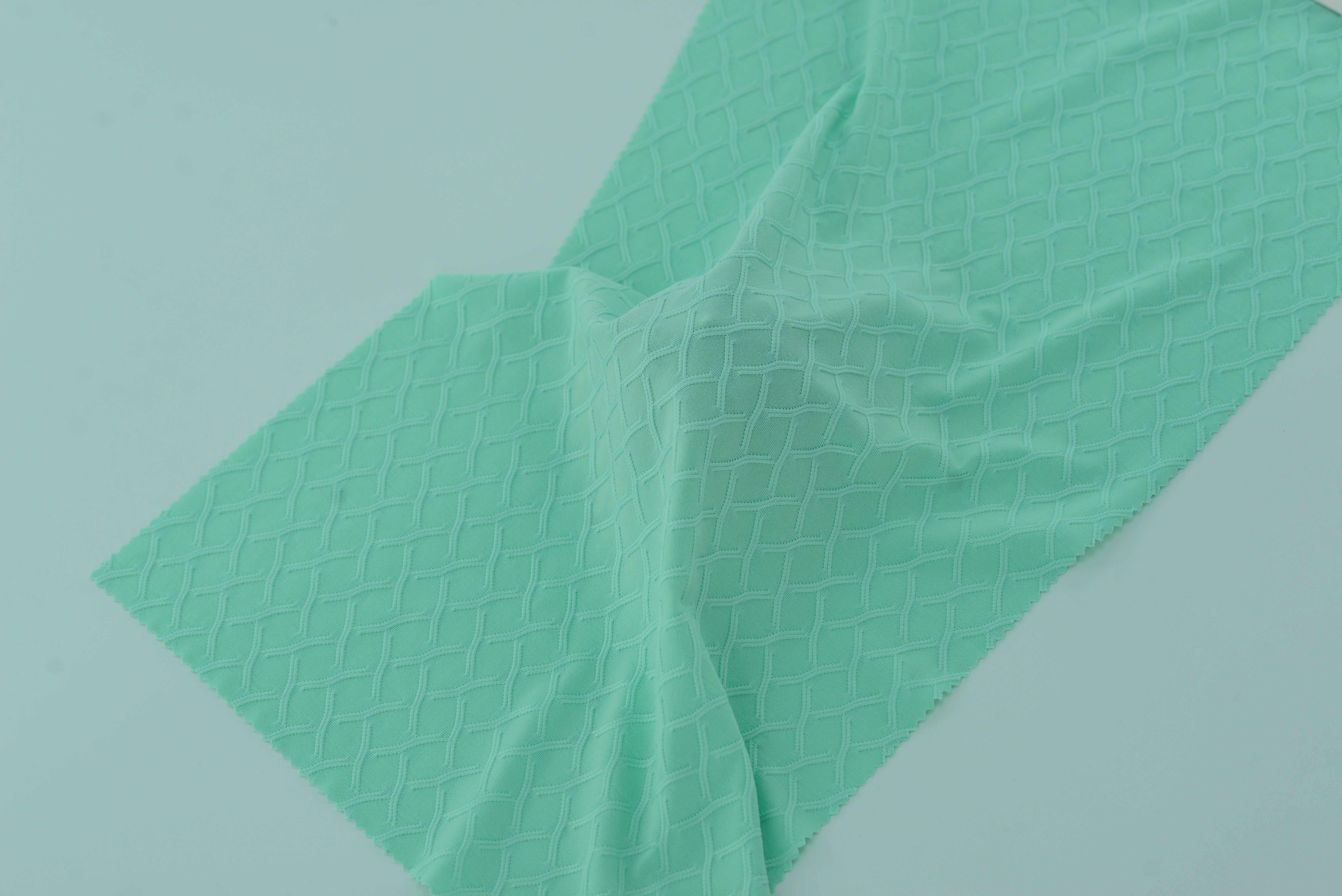 LX-P-16081 KNIT RHOMBUS SINGLE JACQUARD