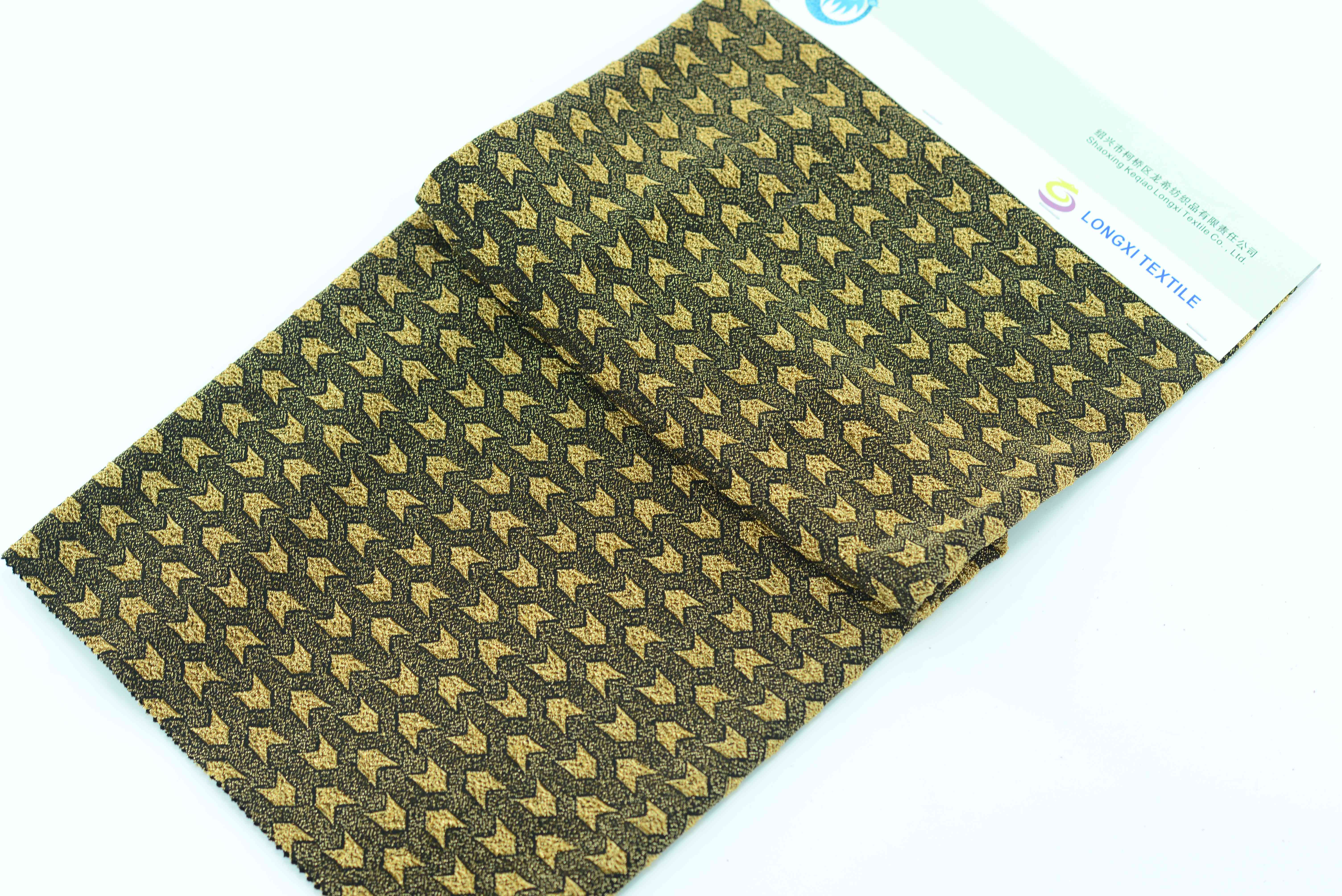 LX-P-16161  NYLON LUREX KNIT JACQUARD