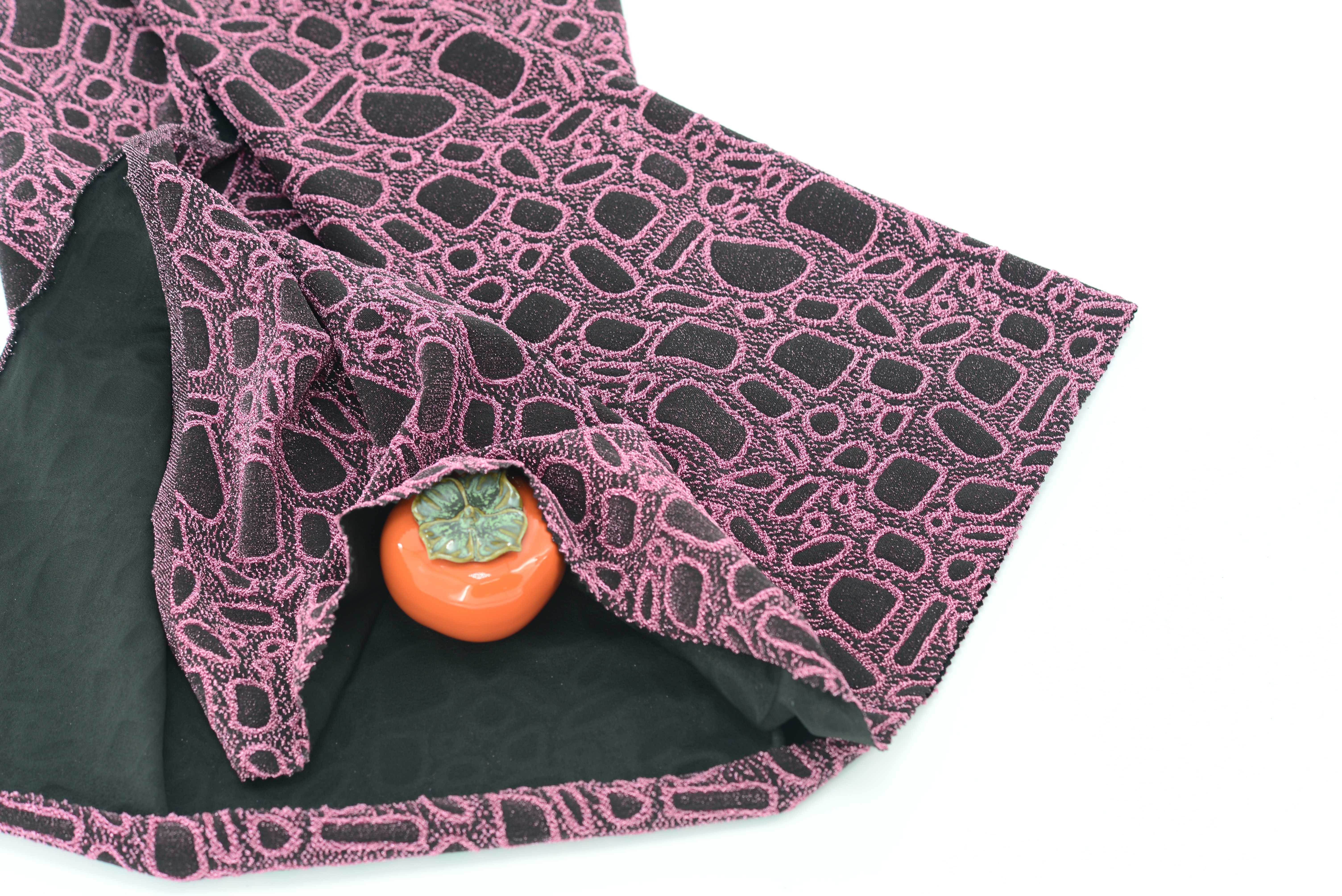 LX-P-16155 LUREX STONE KNIT JACQUARD