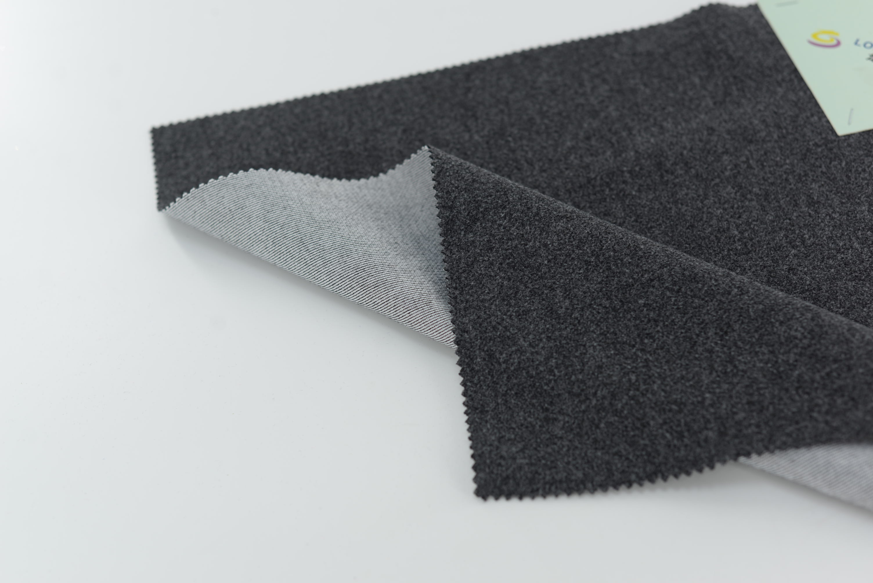 LX-P-18133 POLY DARK YARN DYE KNIT BRUSH