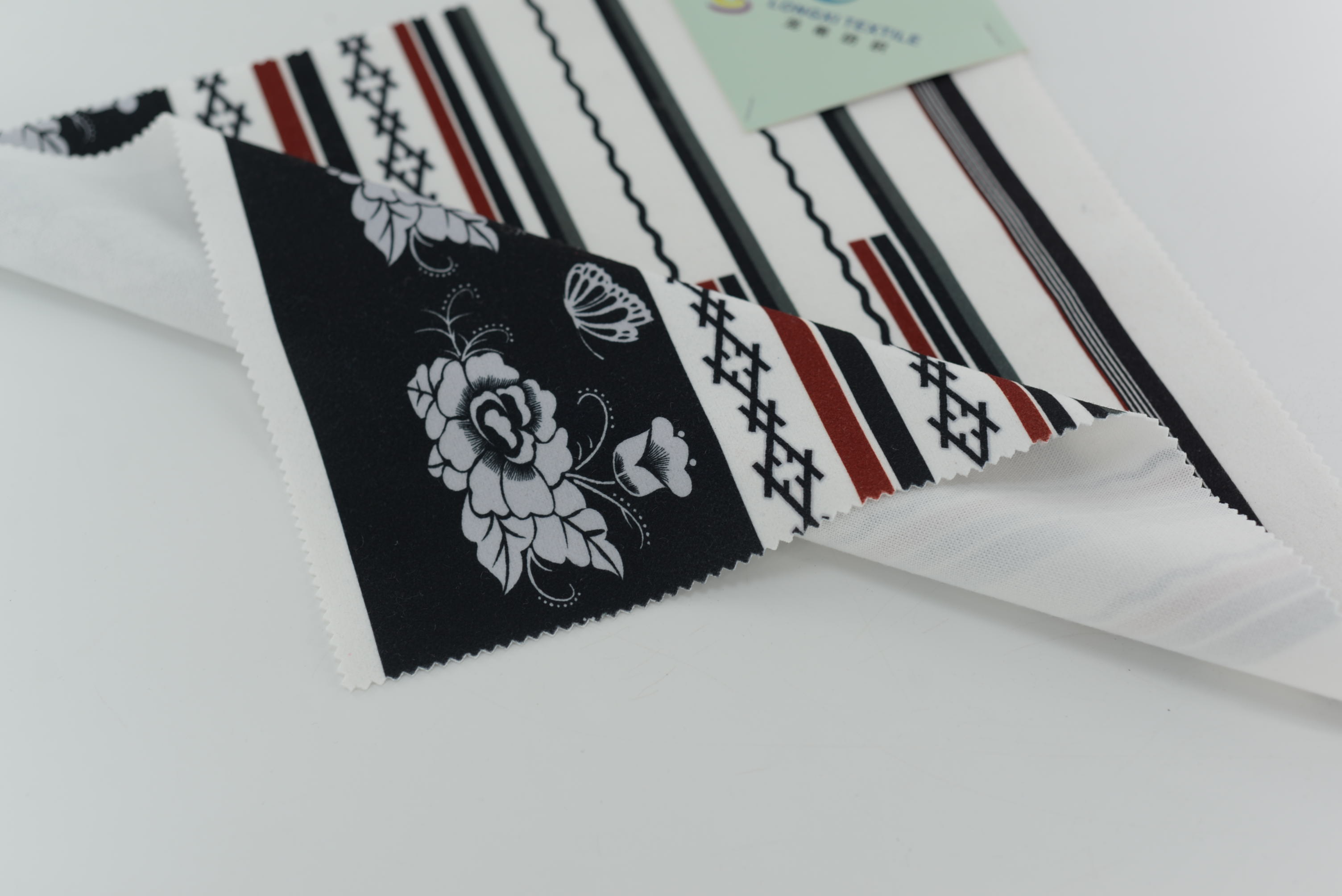 LX-P-18107 KNIT BRUSH PRINT