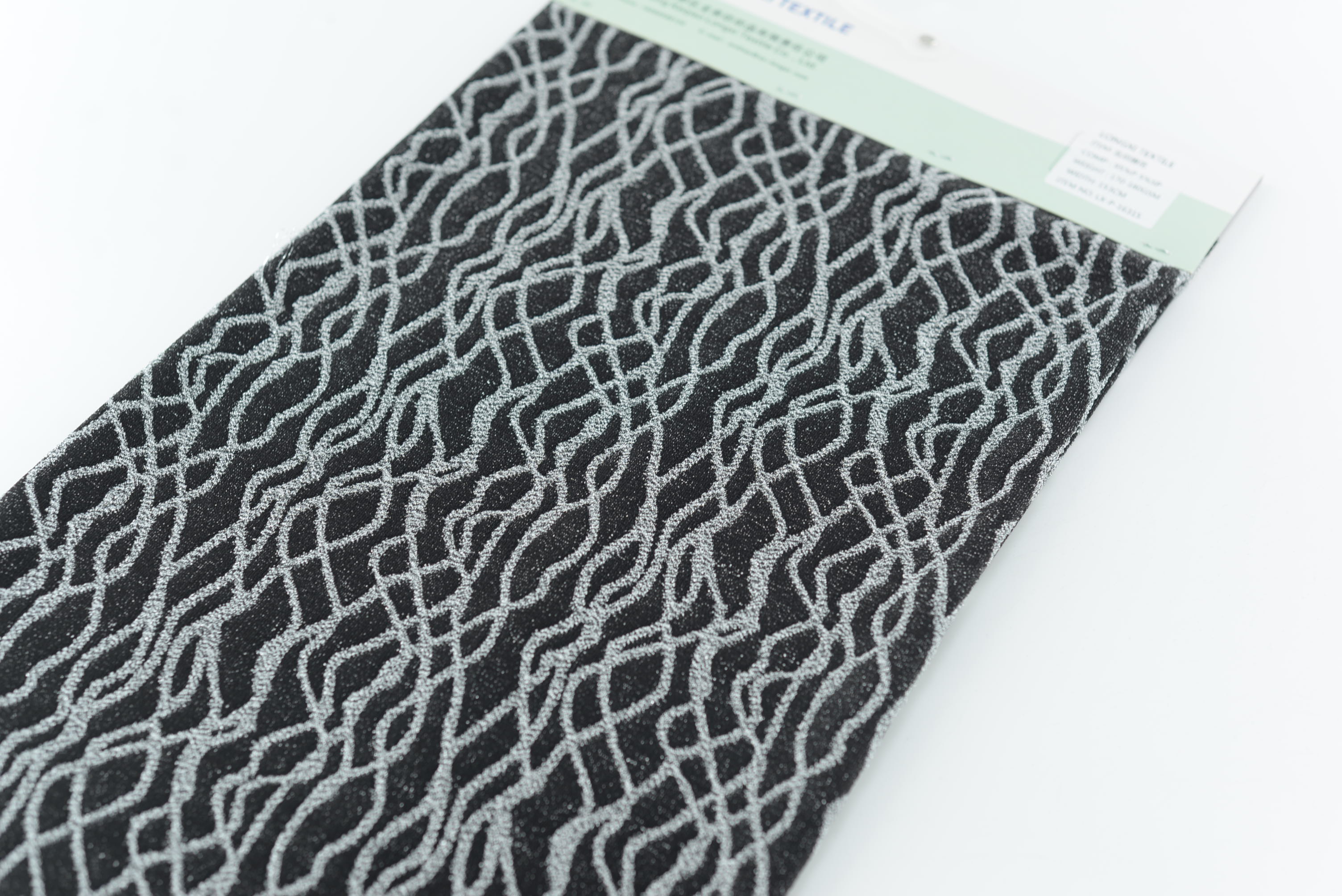 LX-P-16315 LUREX WAVE KNIT JACQUARD