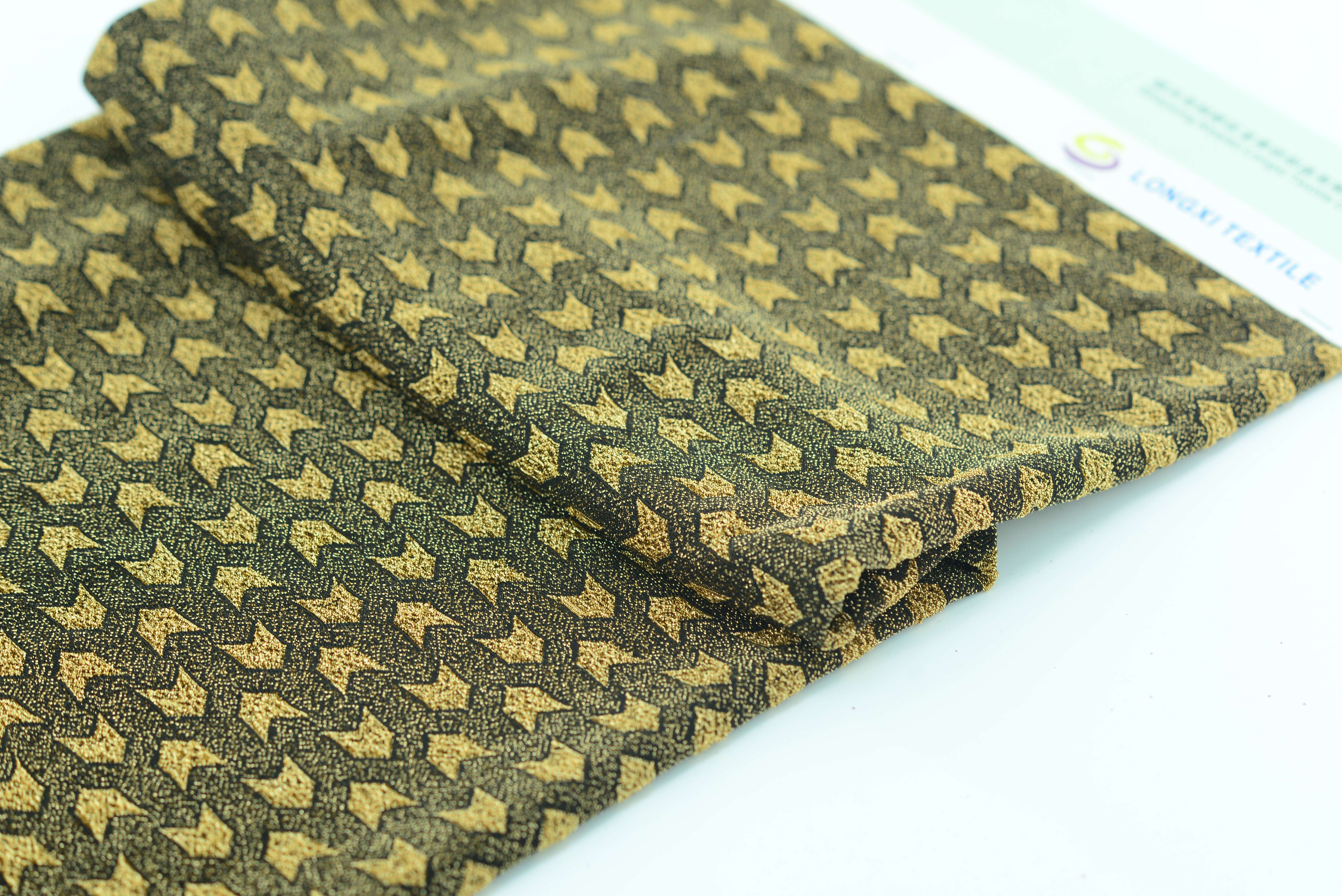 LX-P-16161  NYLON LUREX KNIT JACQUARD