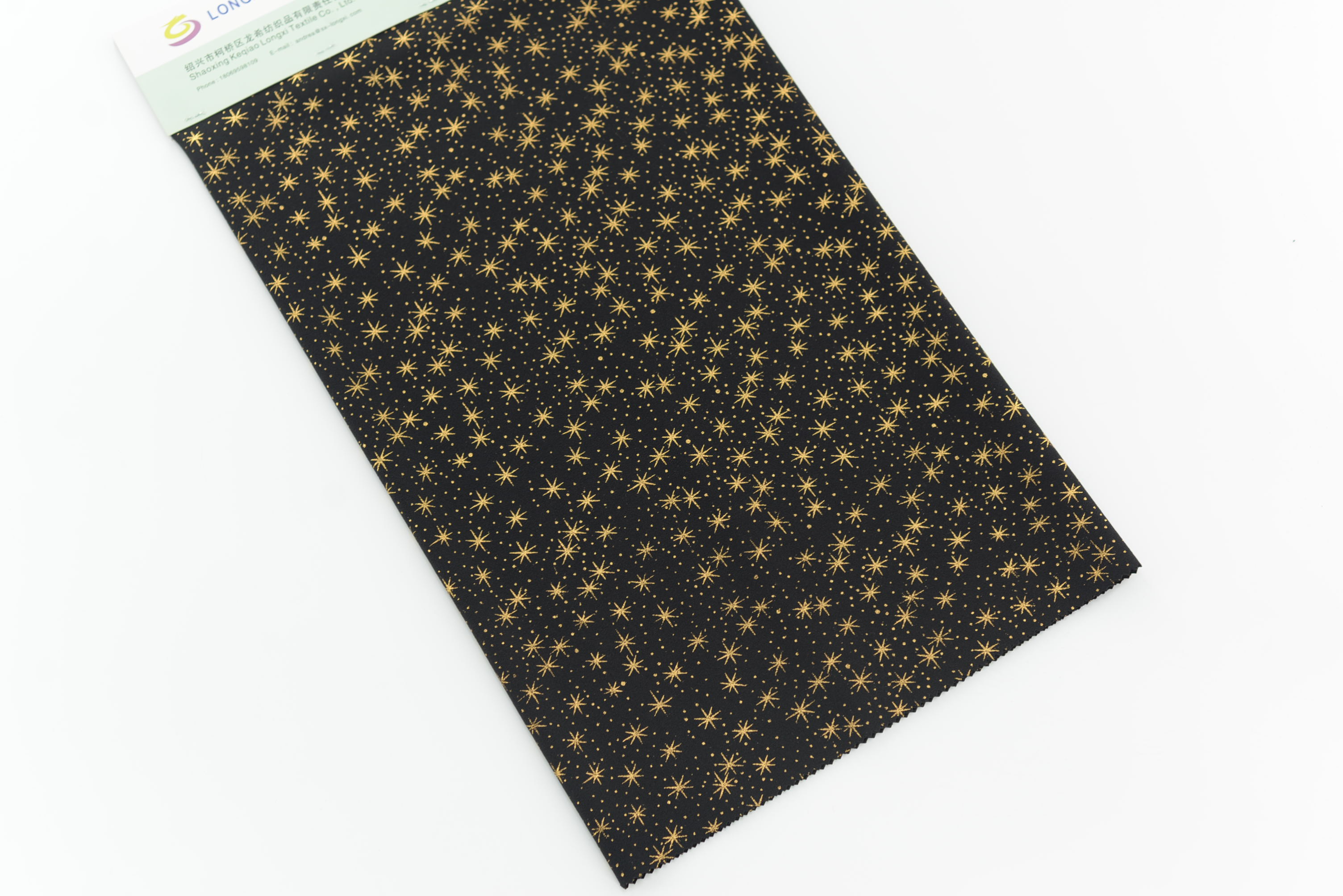 LX-F-11087 SCUBA CREPE STAR FOIL