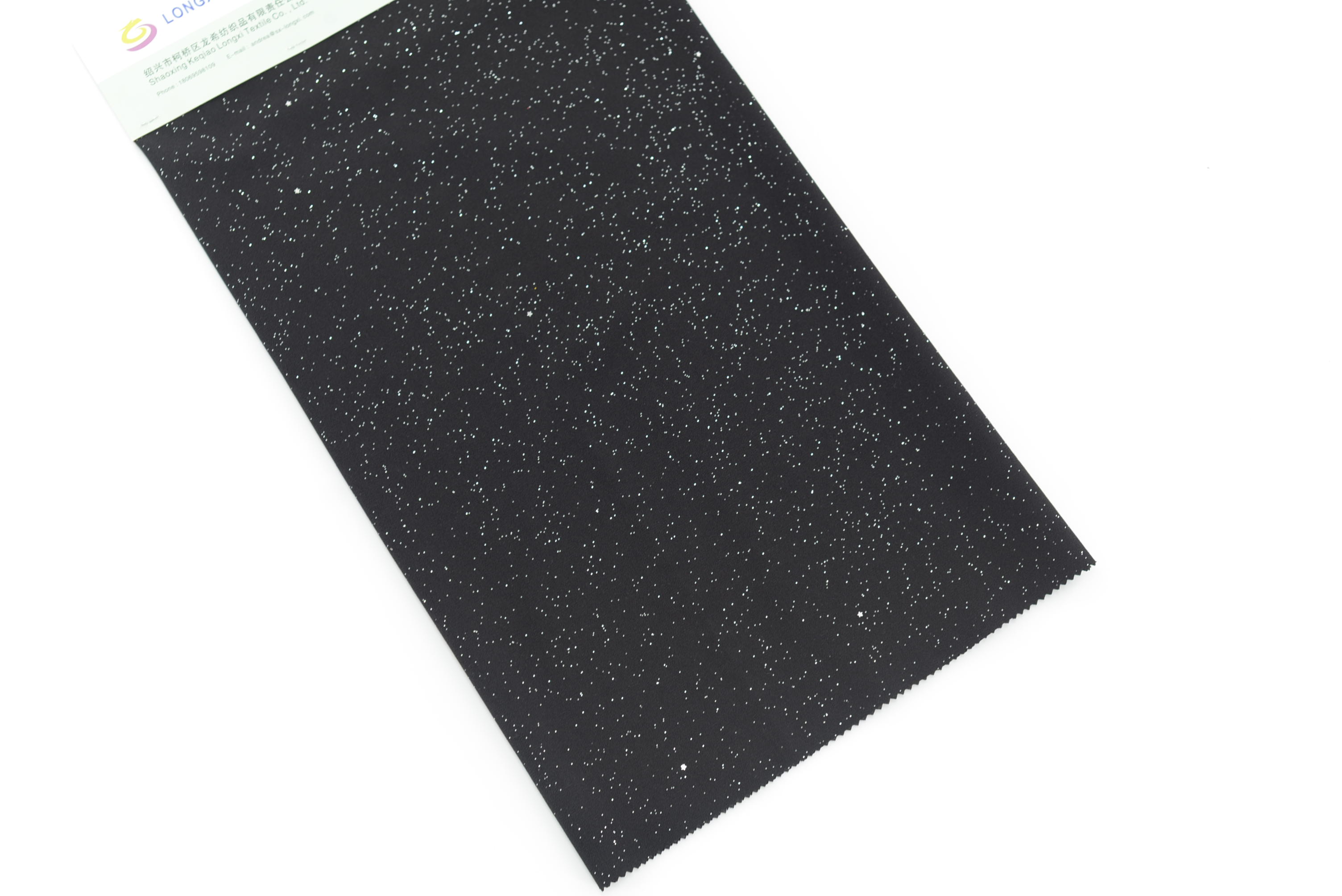 LX-F-11094 SCUBA CREPE SPRINKLE STAR SEQUINS