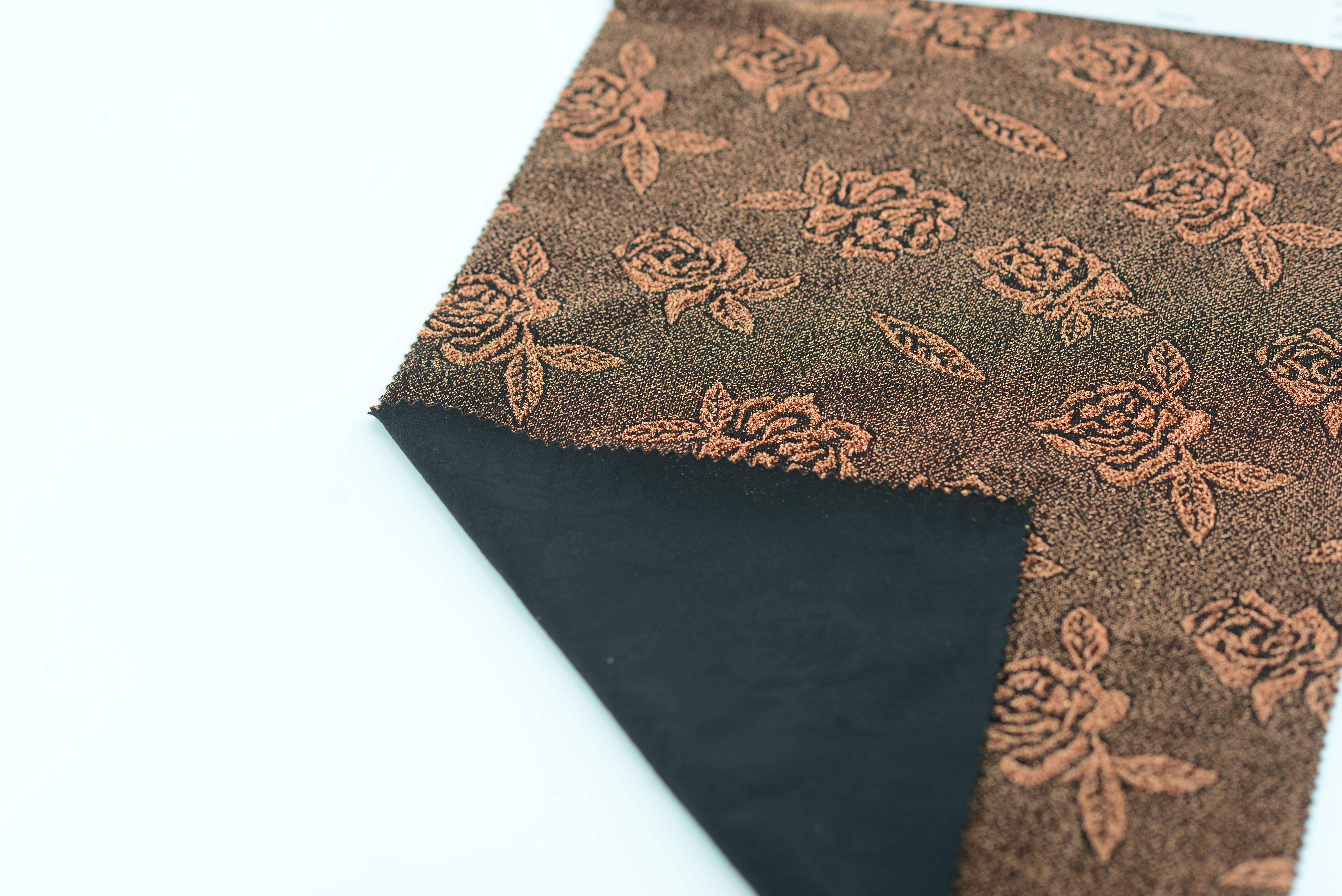 LX-P-16162 LUREX FLOWER KNIT JACQUARD