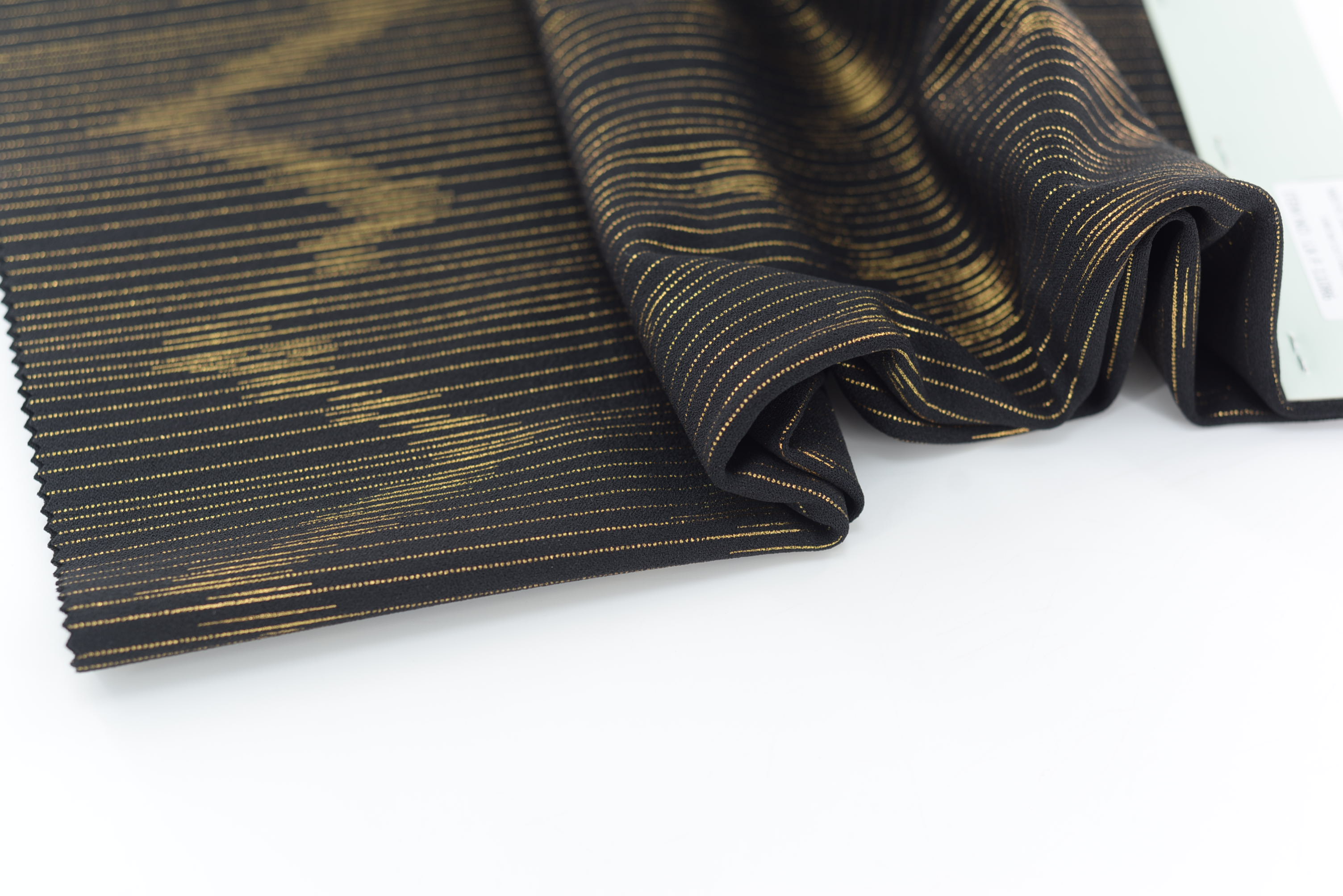 LX-F-11086 SCUBA CREPE WAVE STRIPE FOIL