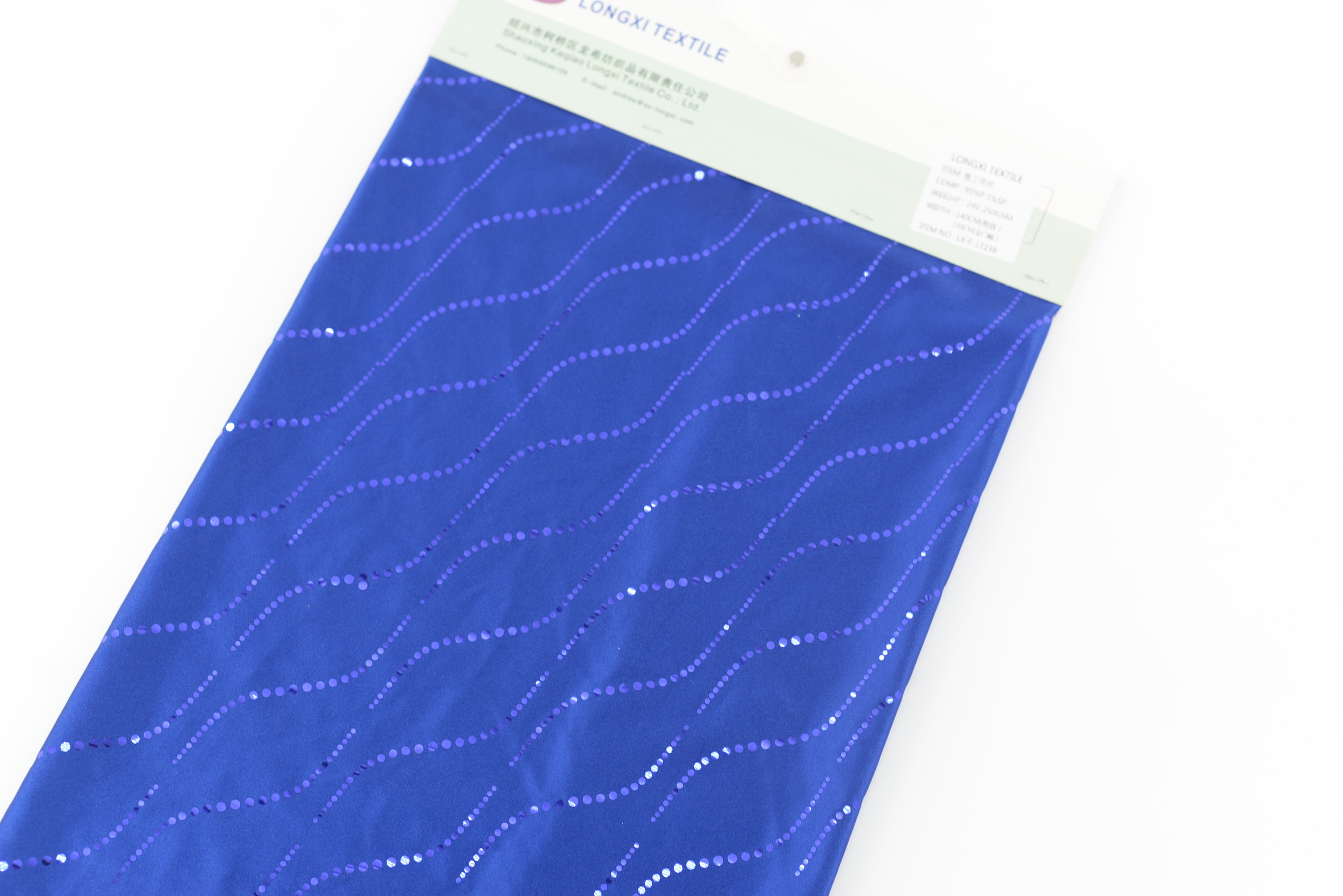 LX-F-11138 KNIT SATIN SHINE SEQUINS