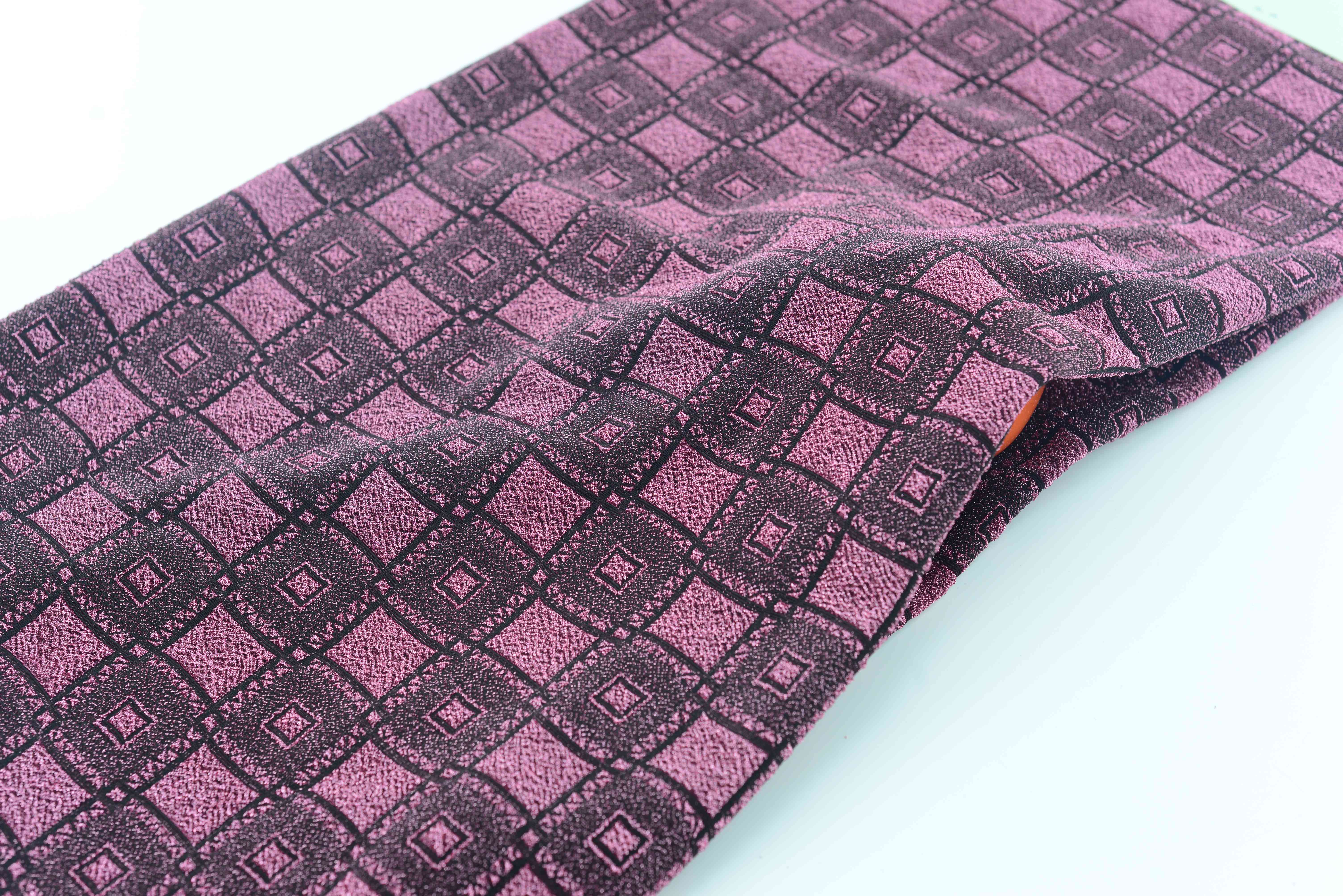 LX-P-16153 LUREX CHECK KNIT JACQUARD