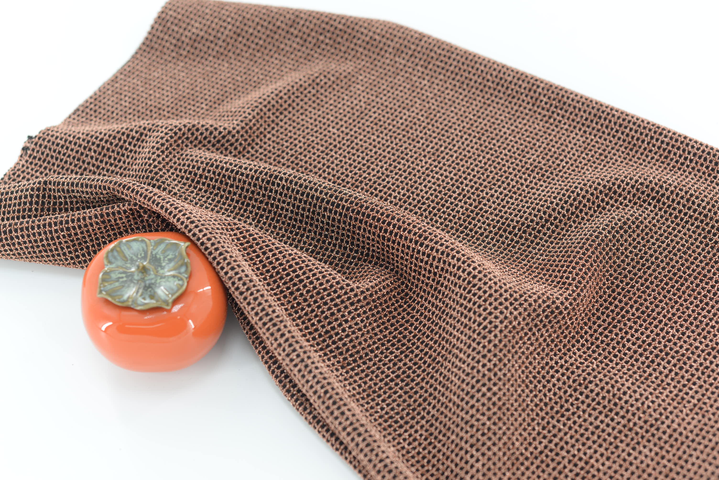 LX-P-16310 LUREX SAMLL CHECK KNIT JACQUARD