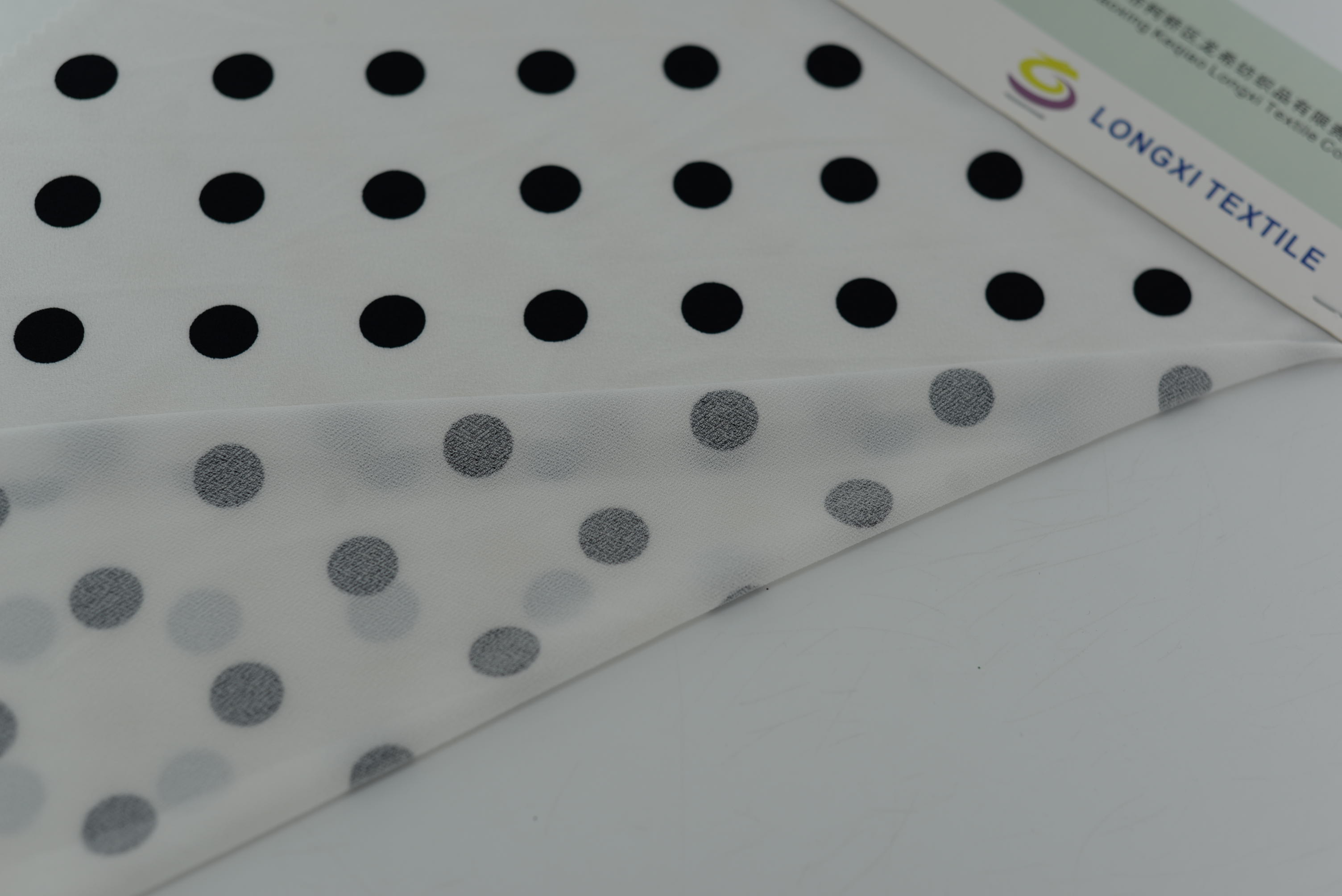 LX-P-16166 ITY CREPE BIG POINTS PRINT