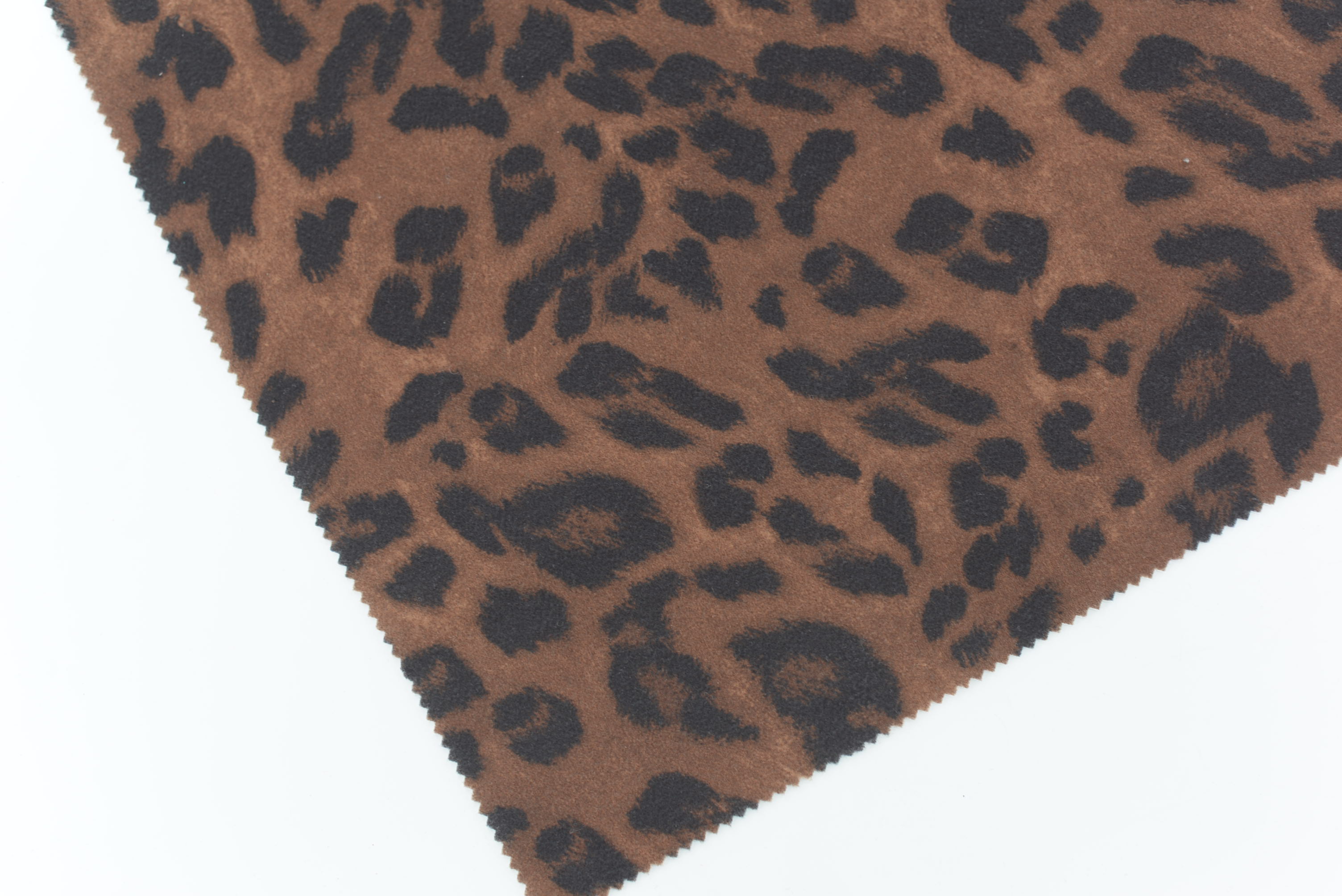 LX-P-18136 POLY KNIT BRUSH  LEOPARD PRINT
