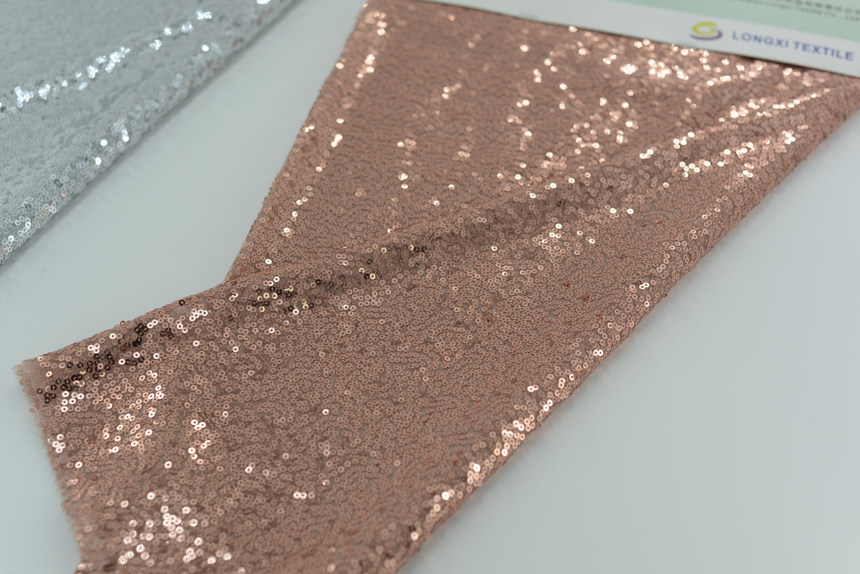 LX-F-11067 MESH SEQUINS EMBROIDERY