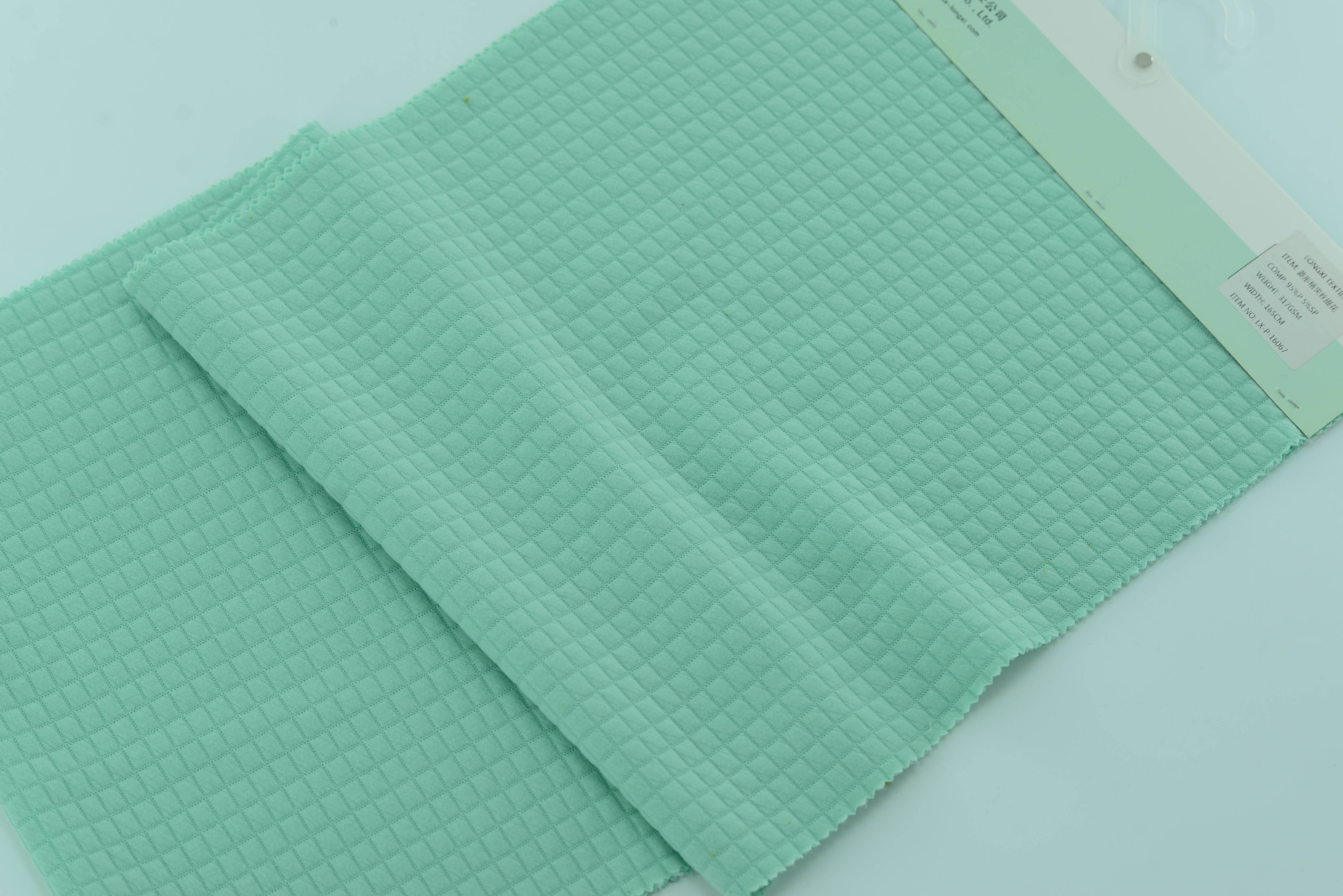 LX-P-16067 KNIT CHECK JACQUARD