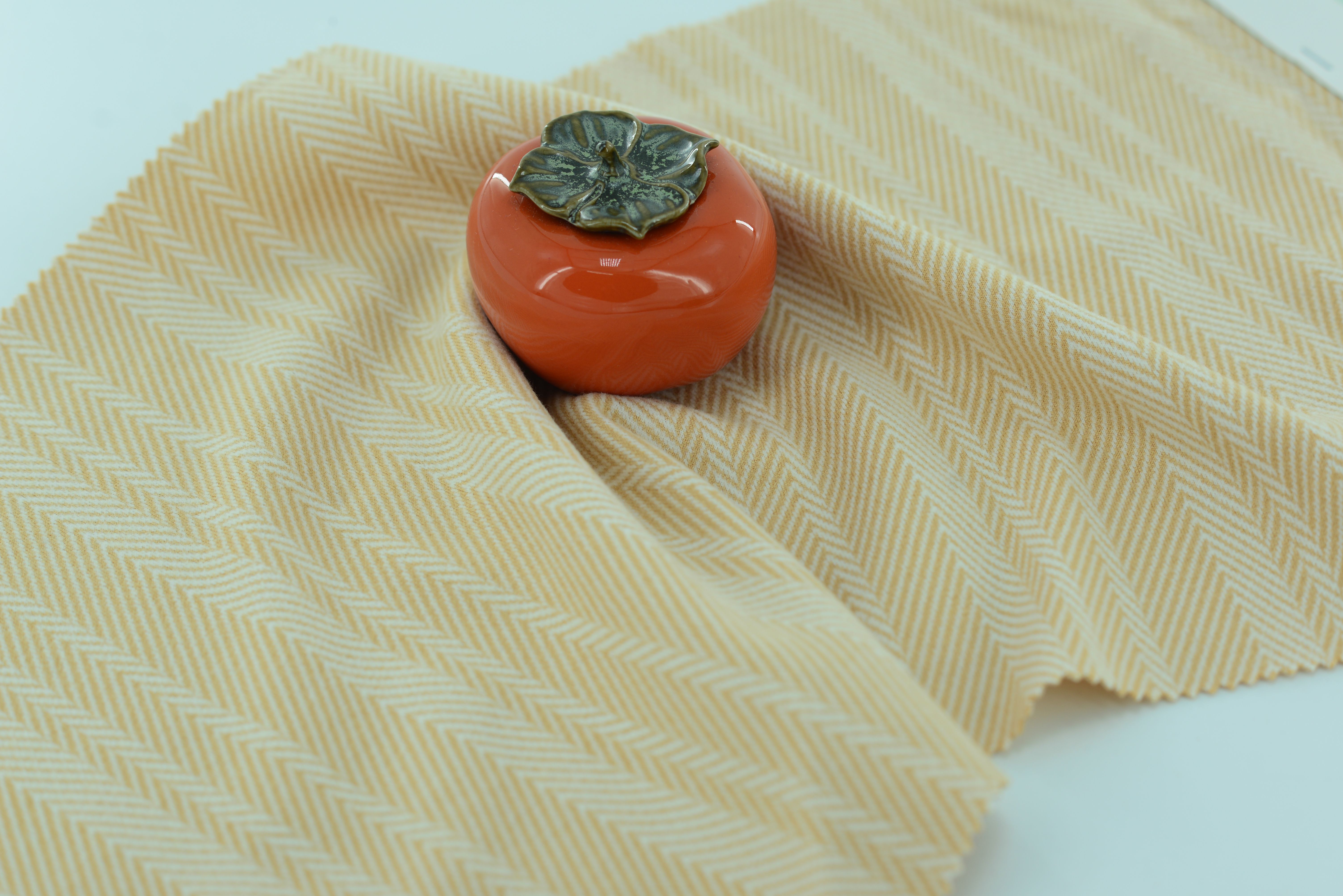 LX-P-18069 POLY STRIP HERRINGBONE JACQUARD KNIT BRUSH