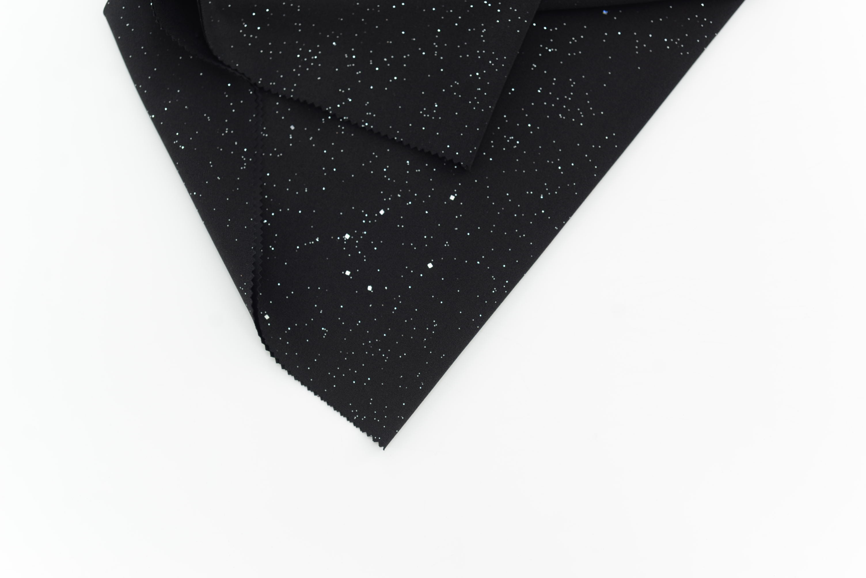 LX-F-11095 SCUBA CREPE SPRINKLE CHECK SEQUINS