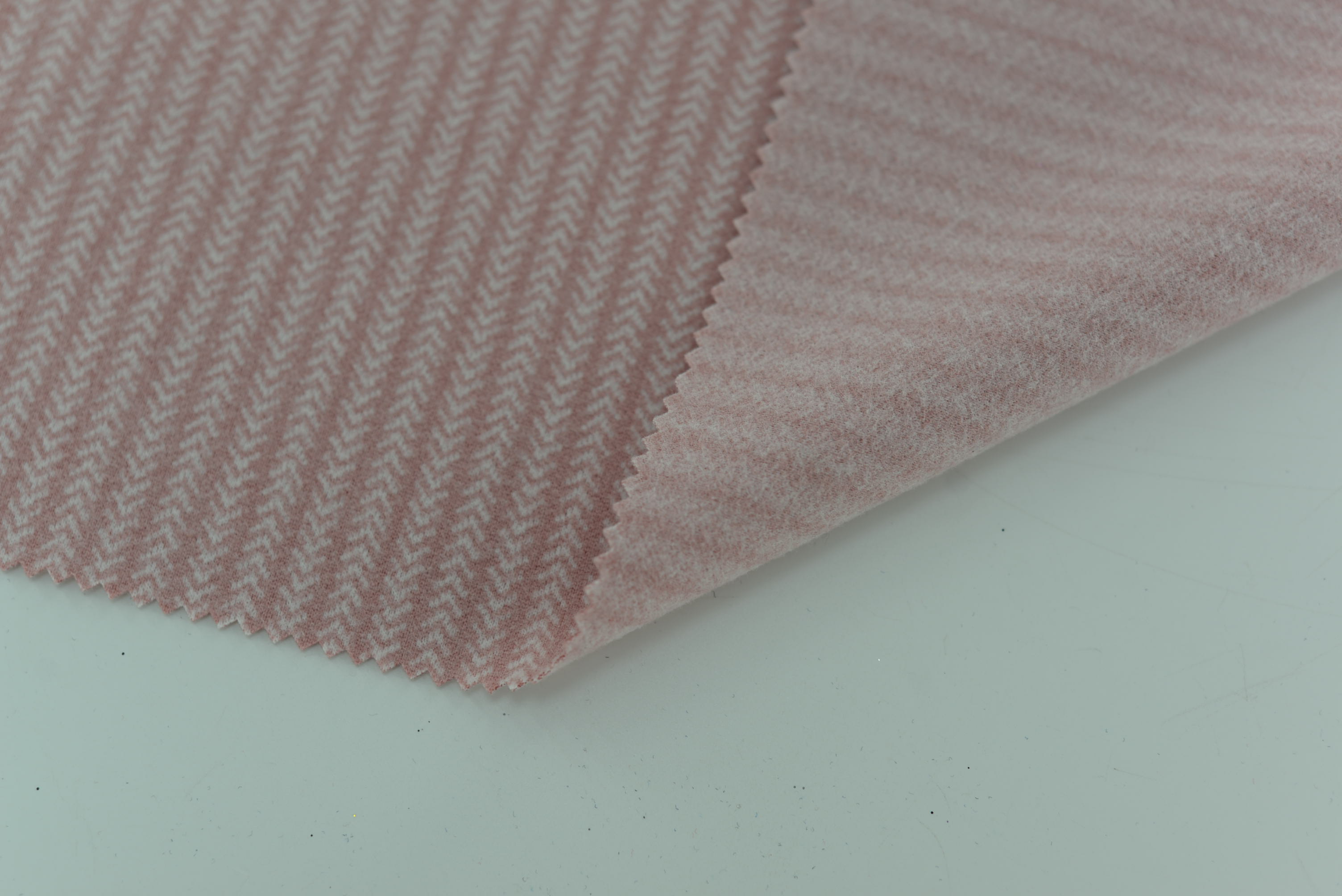 LX-P-18080 POLY FISHBONE JACQUARD KNIT BRUSH