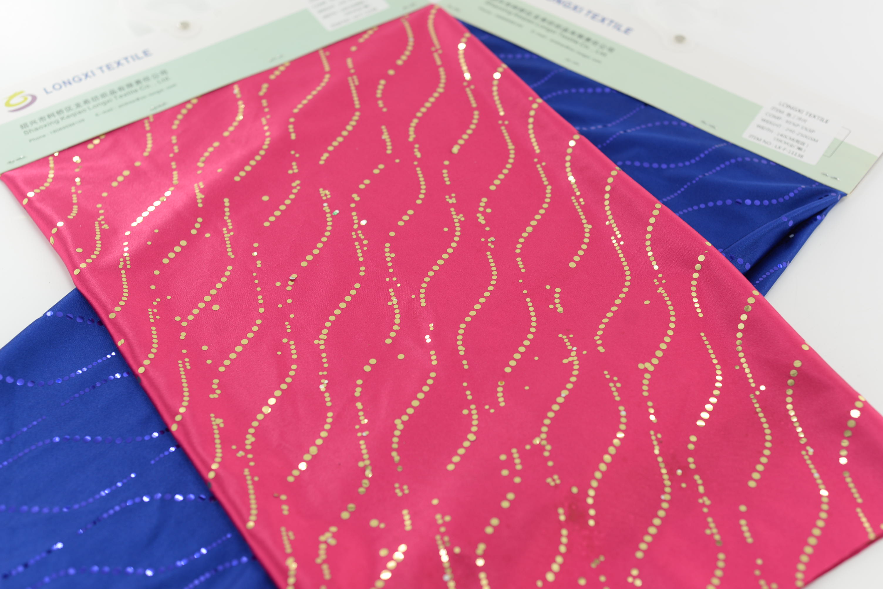 LX-F-11138 KNIT SATIN SHINE SEQUINS