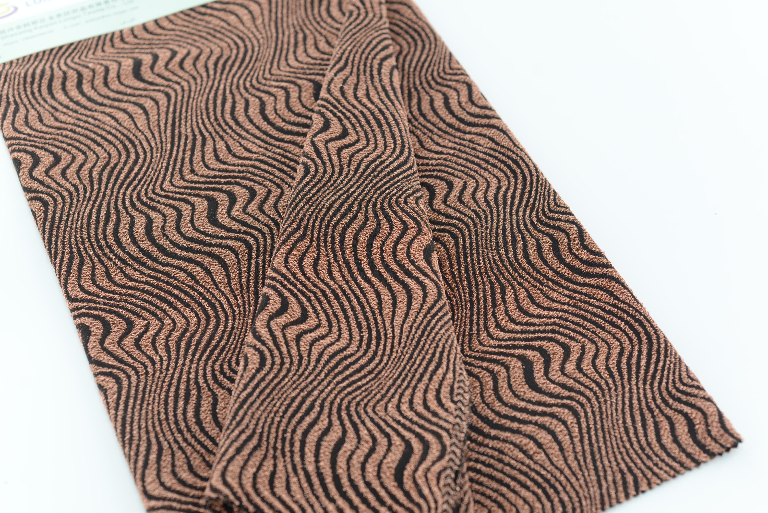 LX-P-16312 LUREX WAVE KNIT JACQUARD