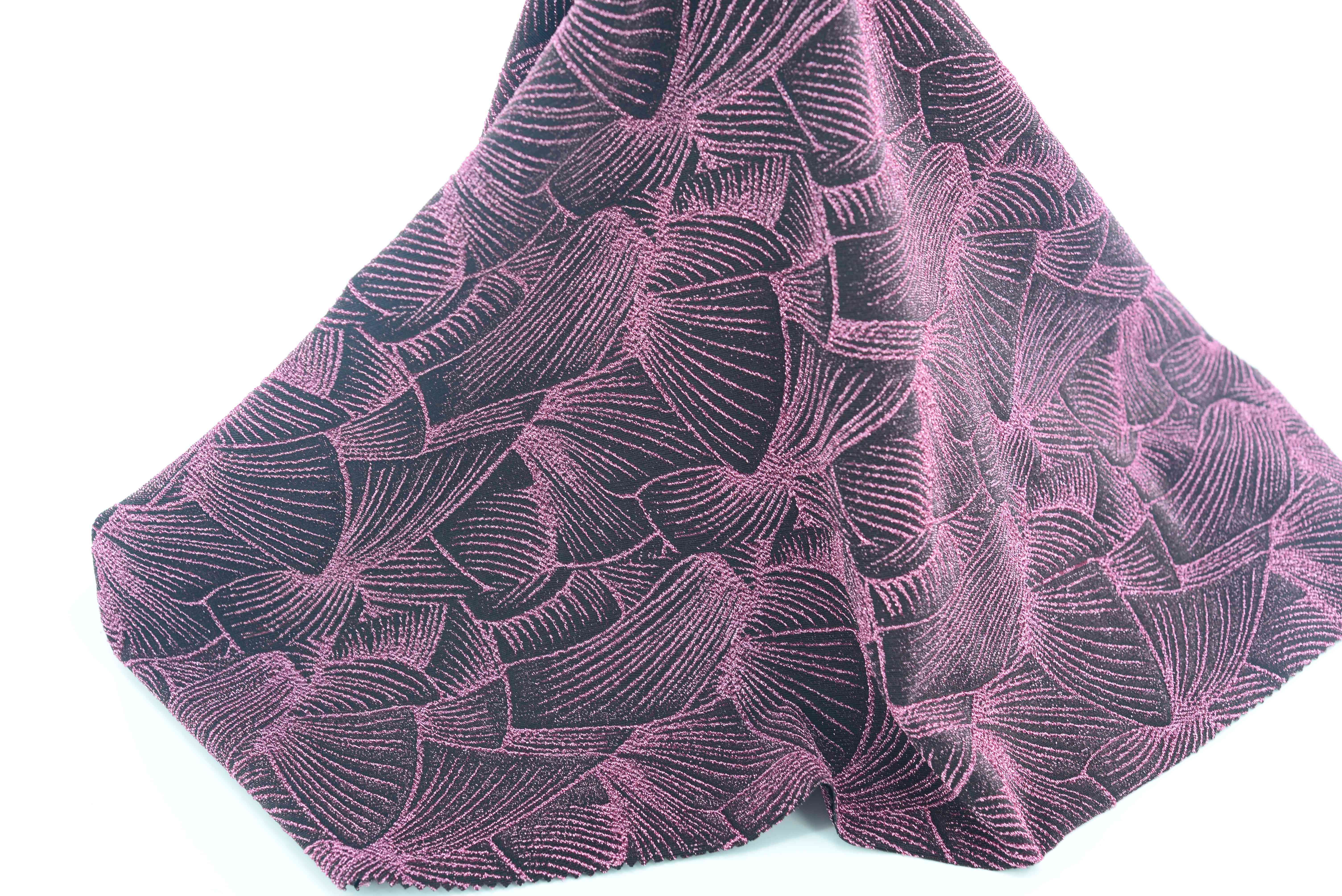 LX-P-16156 LUREX  KNIT JACQUARD