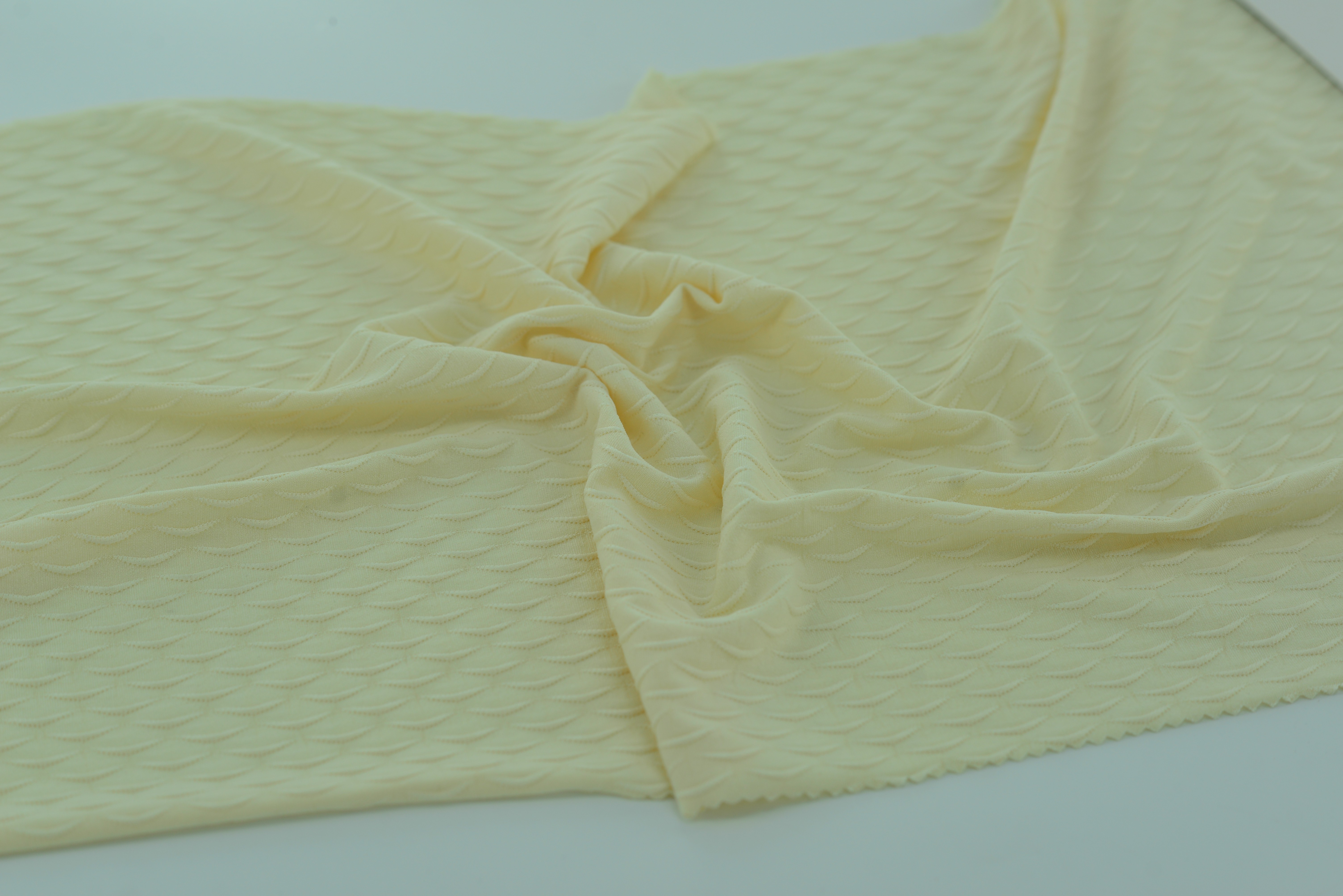 LX-P-16082 SINGLE KNIT FINS SCALE JACQUARD