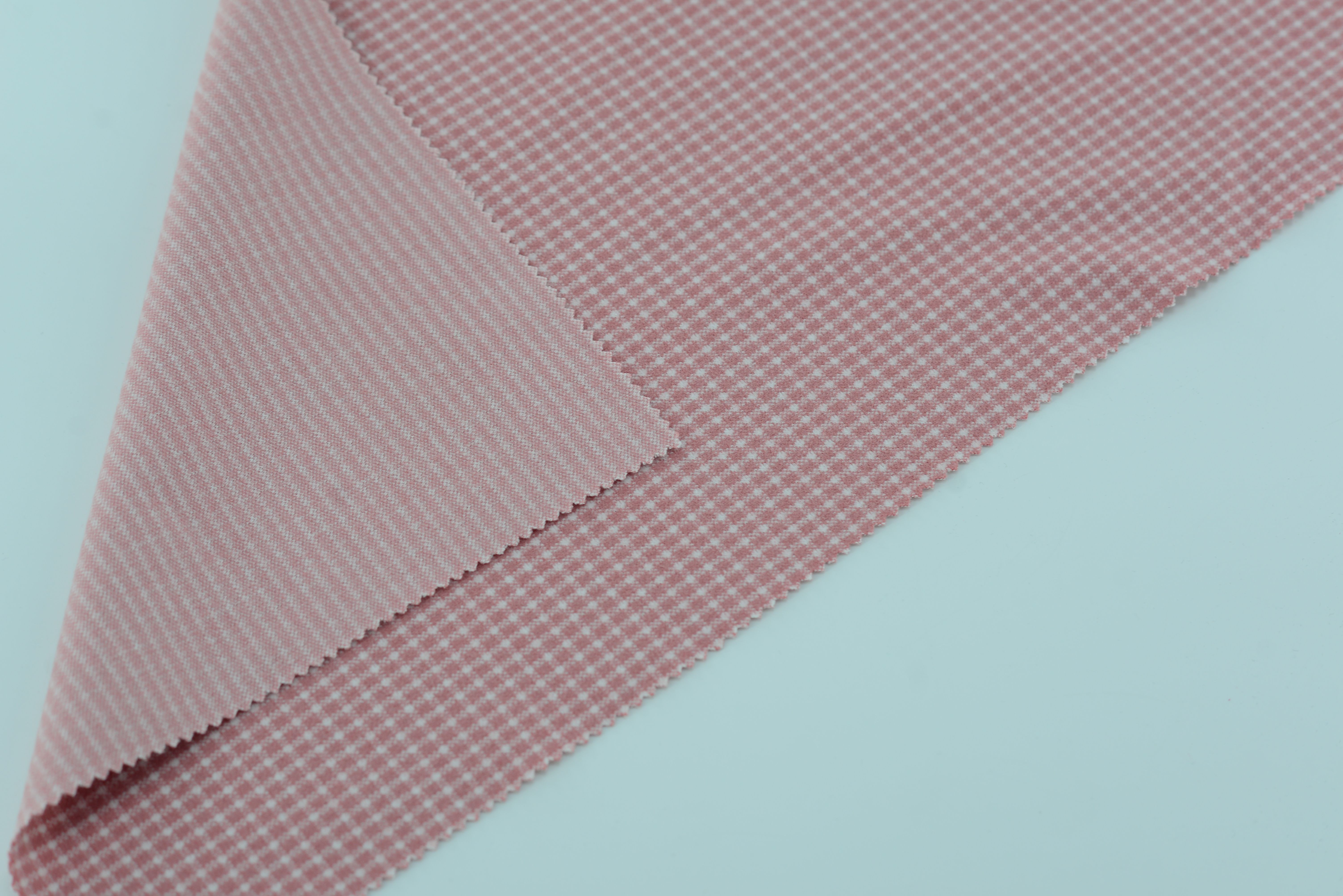 LX-P-18076 POLY CHECK JACQUARD KNIT BRUSH