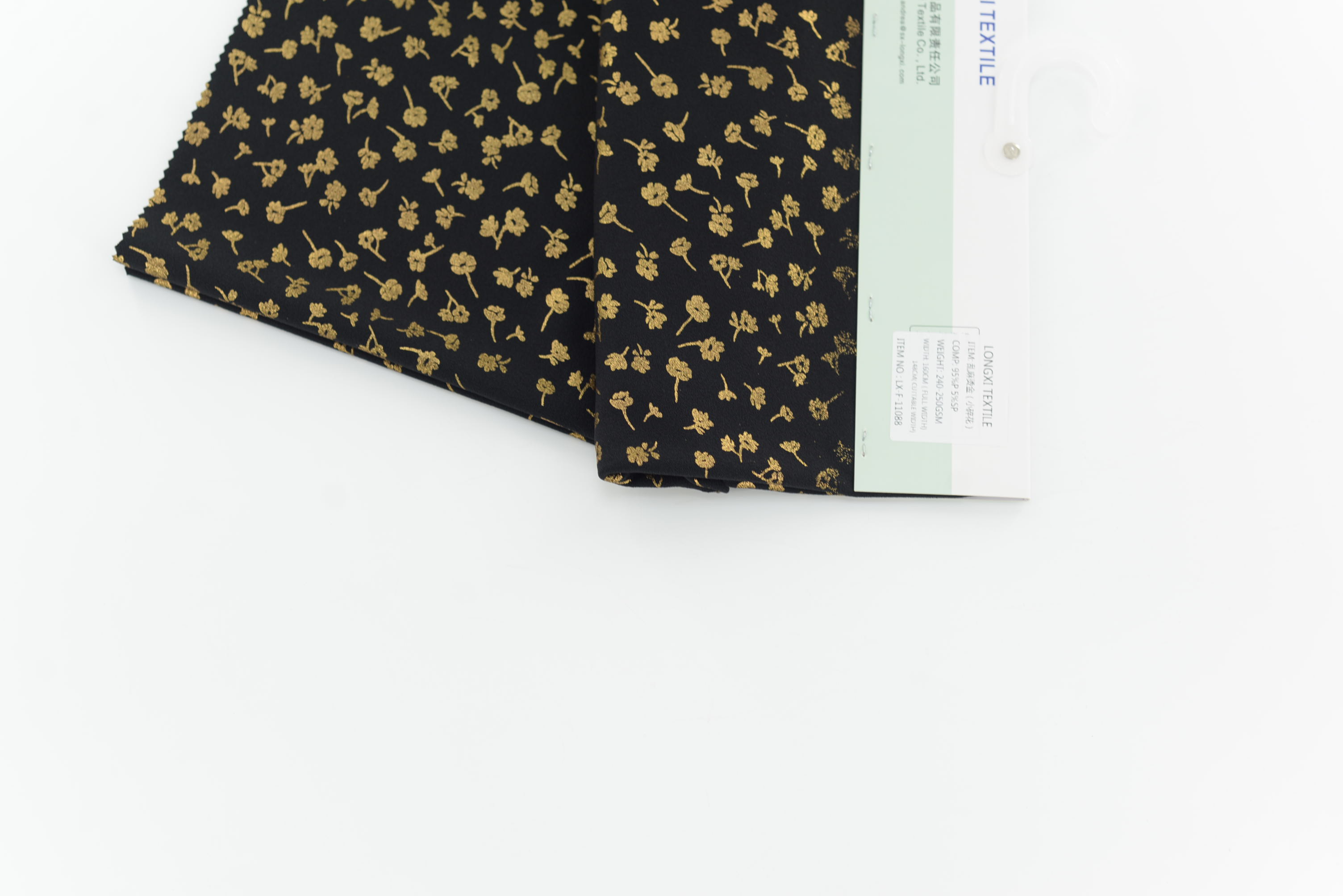 LX-F-11088 SCUBA CREPE SMALL FLOWER FOIL