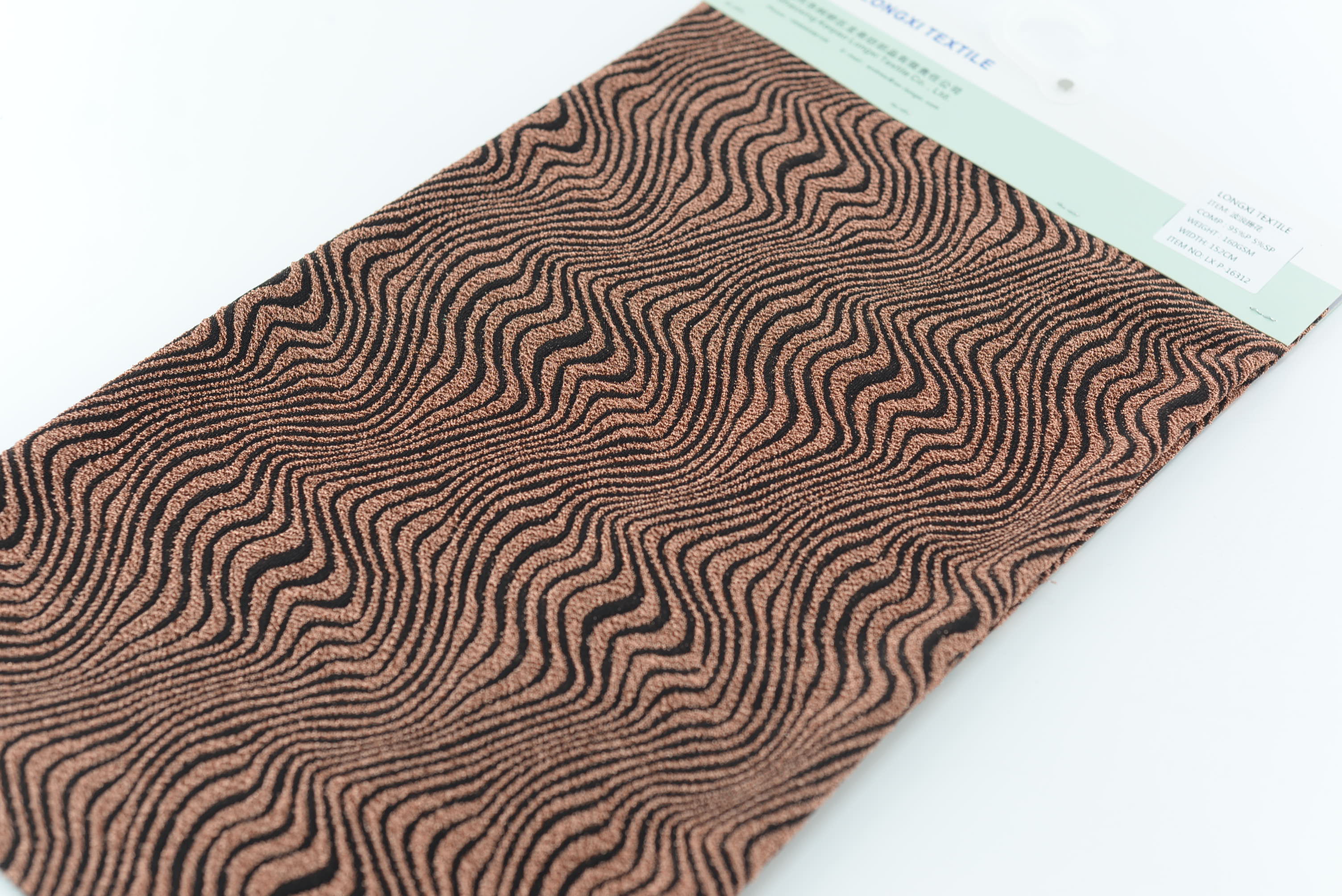 LX-P-16312 LUREX WAVE KNIT JACQUARD