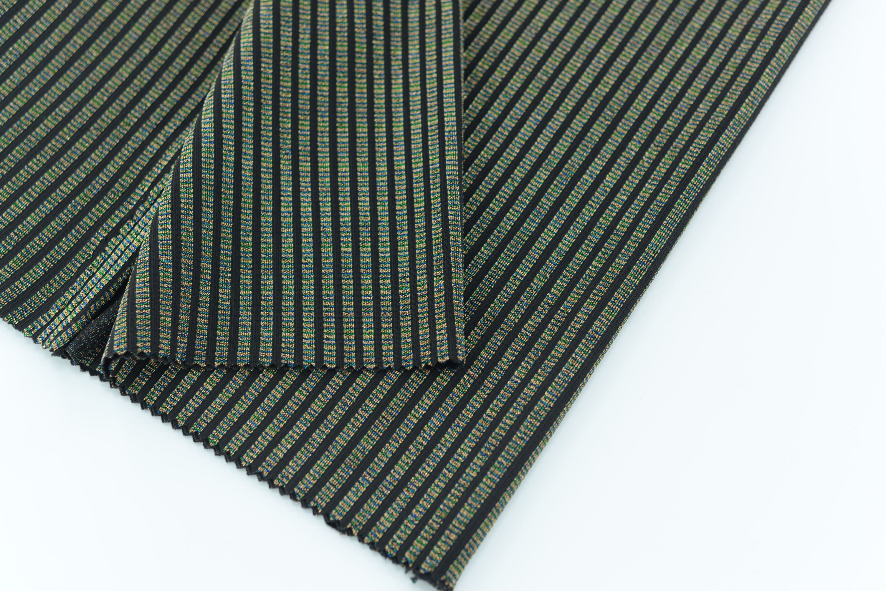 LX-P-16319 LUREX STRIPS KNIT JACQUARD