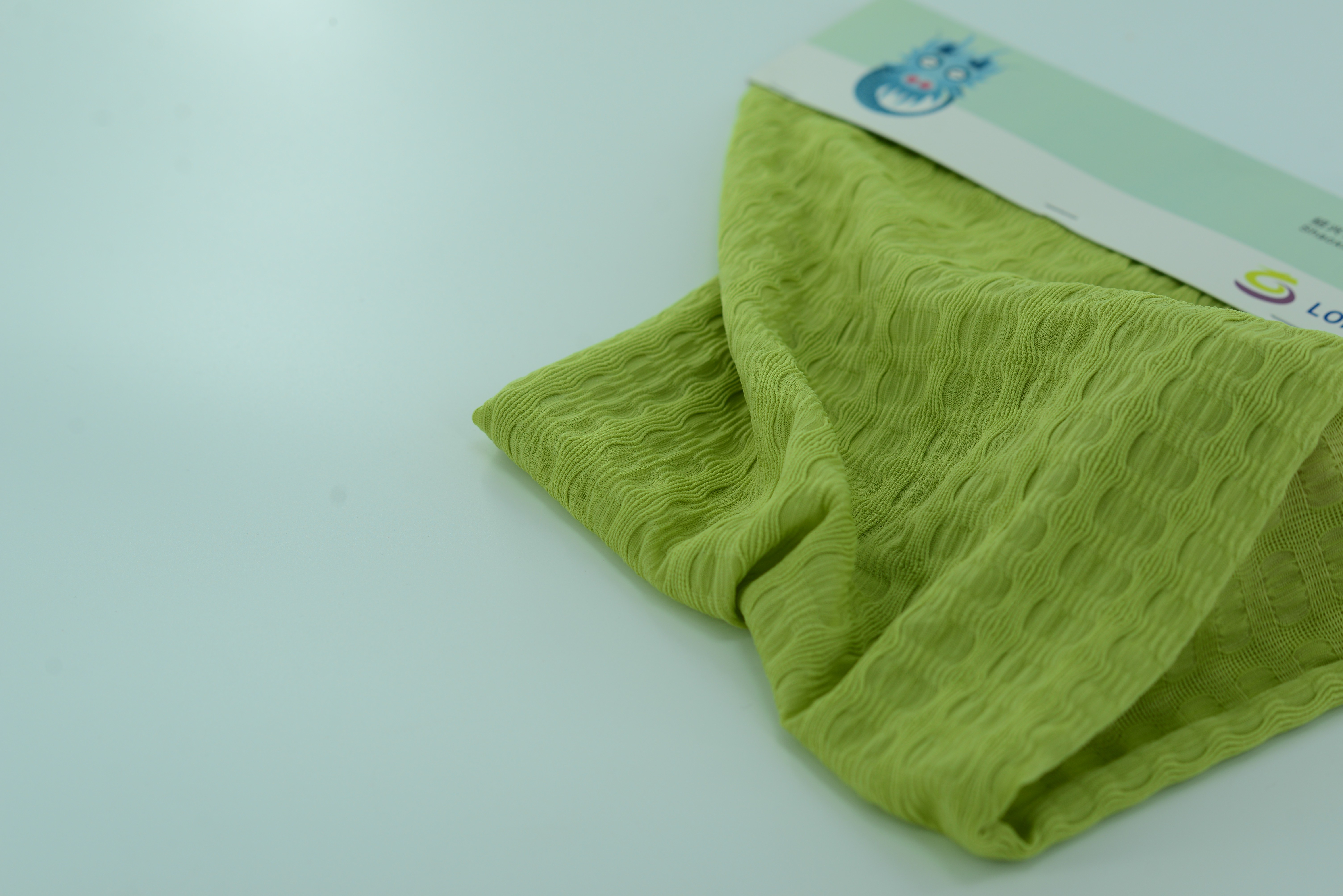 LX-P-16084 KNIT CHECK SINGLE BUBBLE JACQUARD