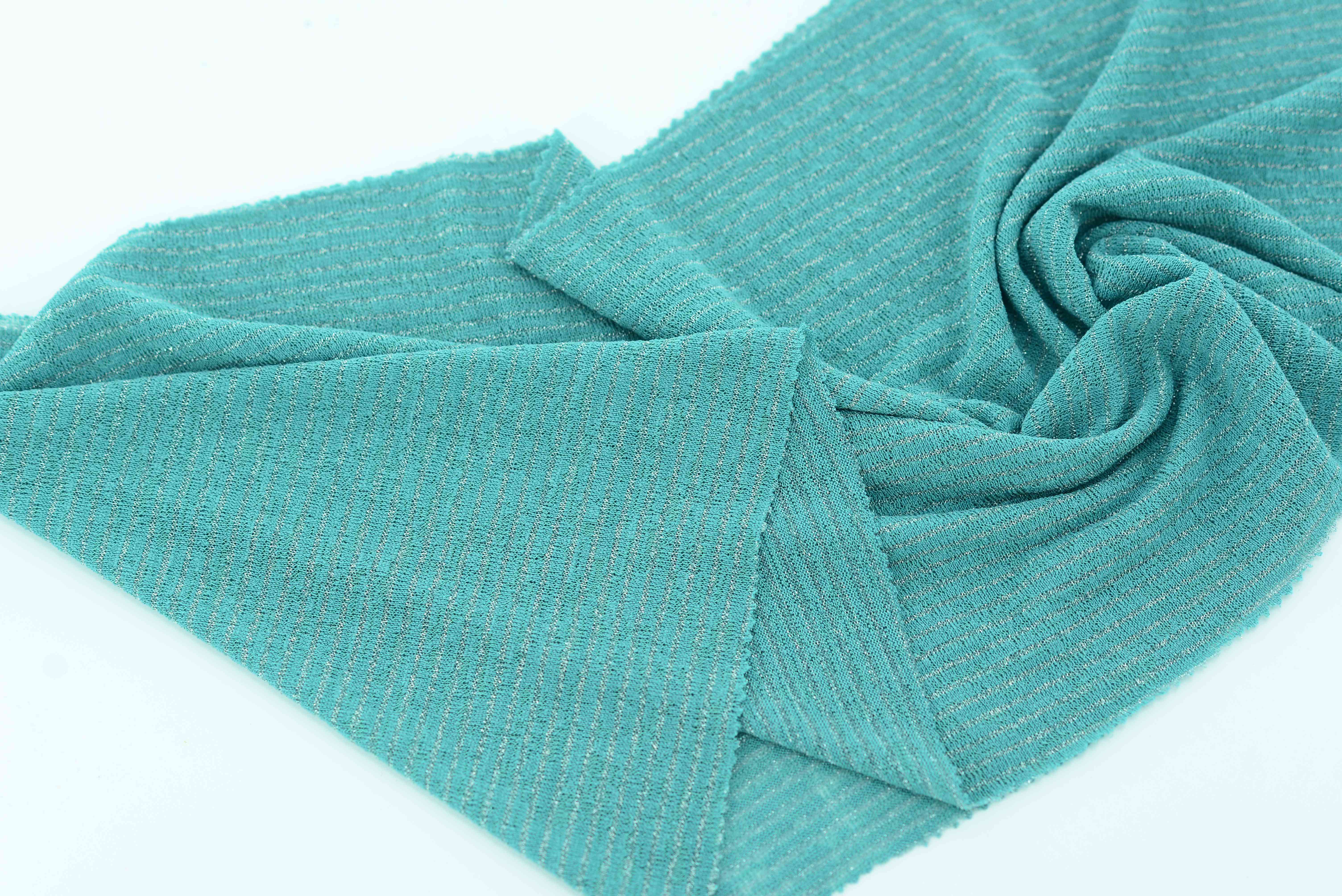 LX-P-16100 THICK LUREX LINE KNIT