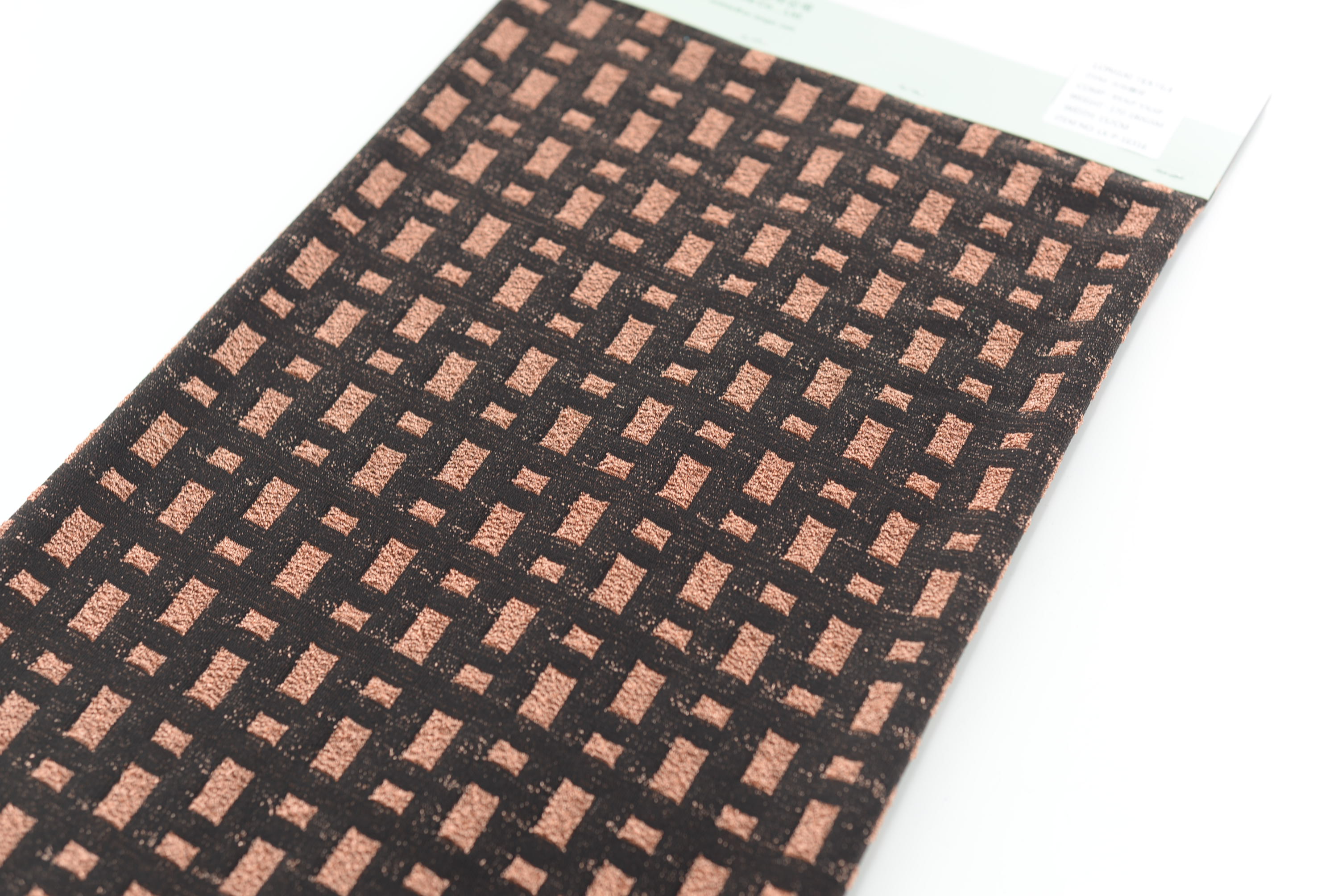 LX-P-16316 LUREX CHECK KNIT JACQUARD