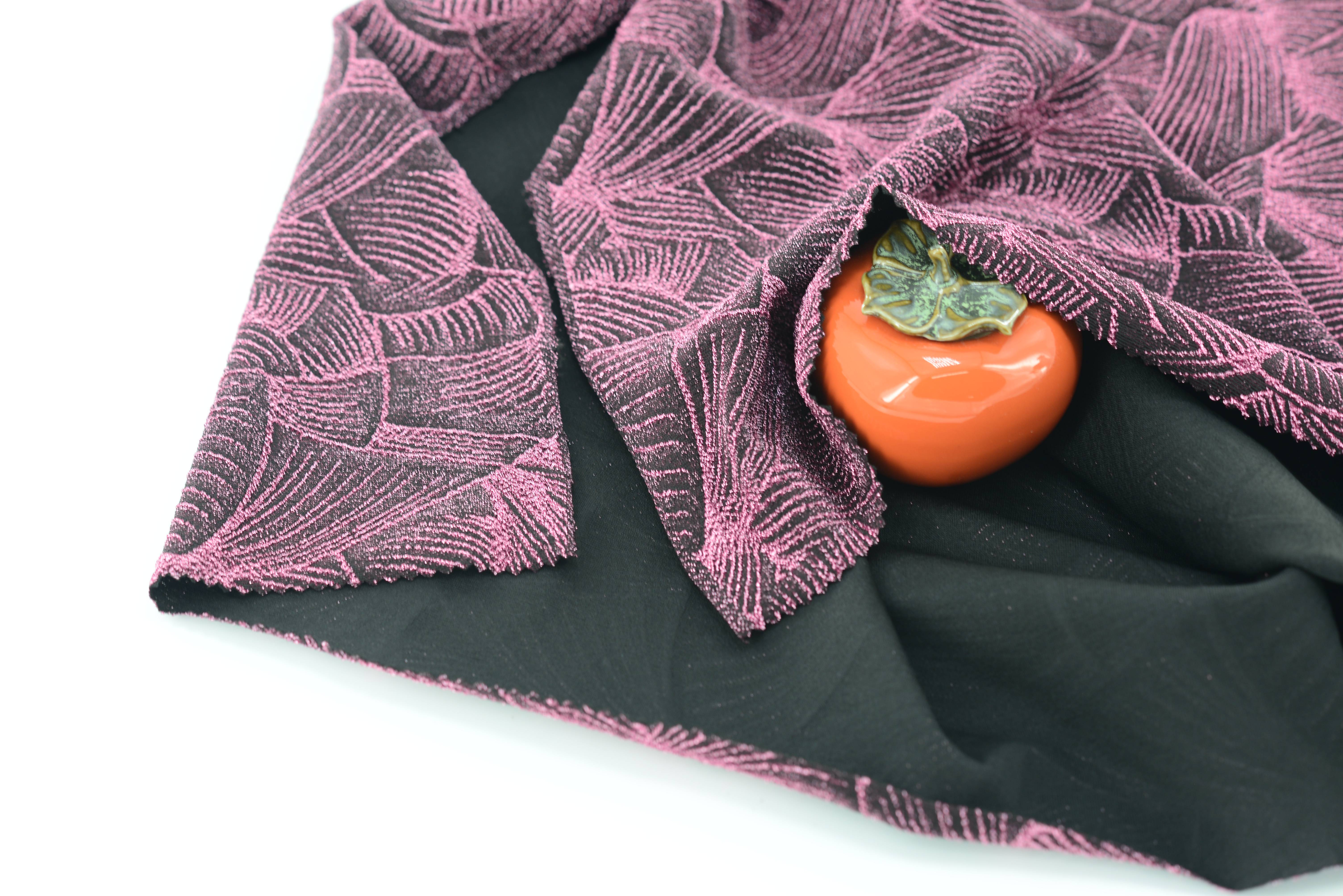 LX-P-16156 LUREX  KNIT JACQUARD