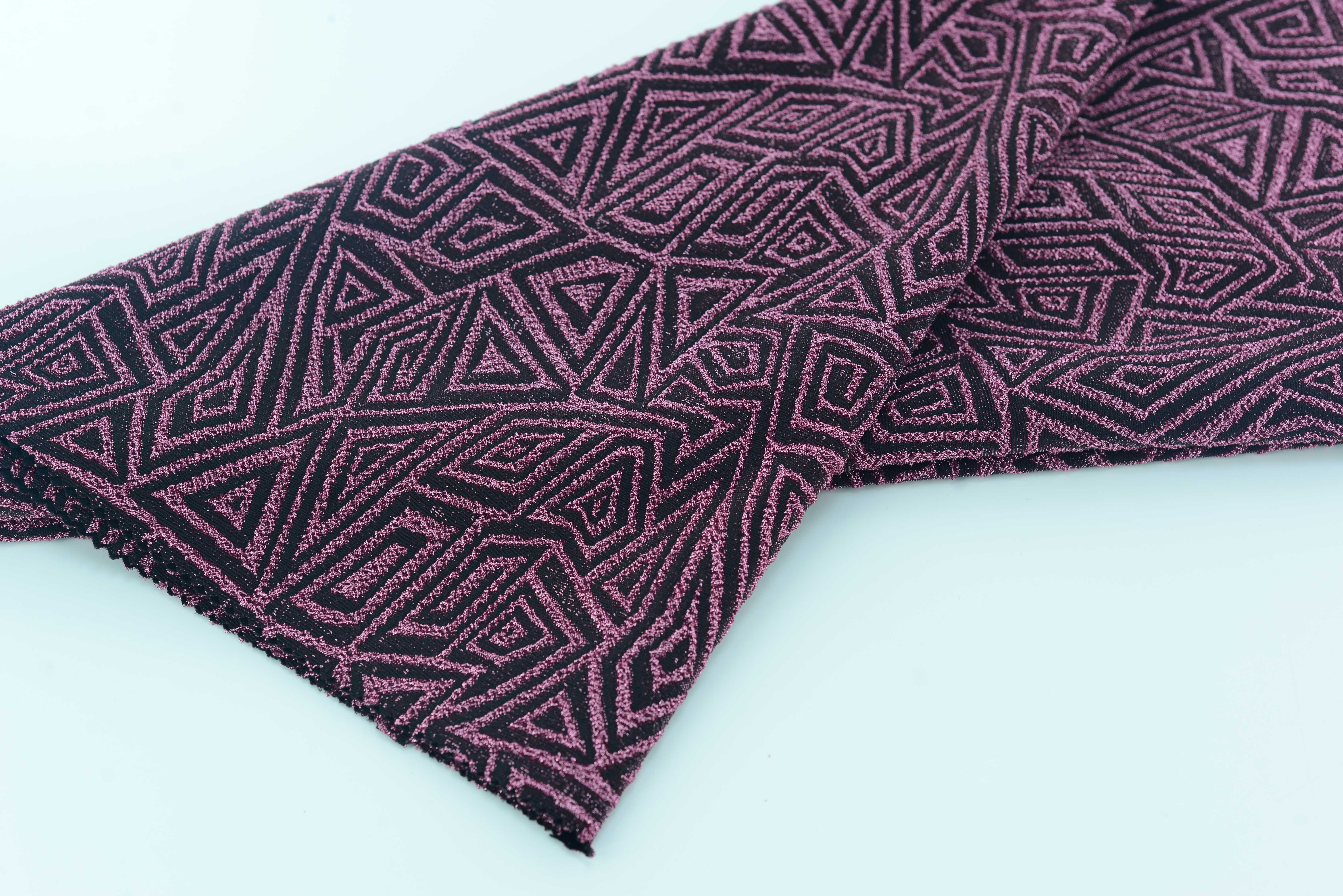 LX-P-16148 LUREX KNIT JACQUARD