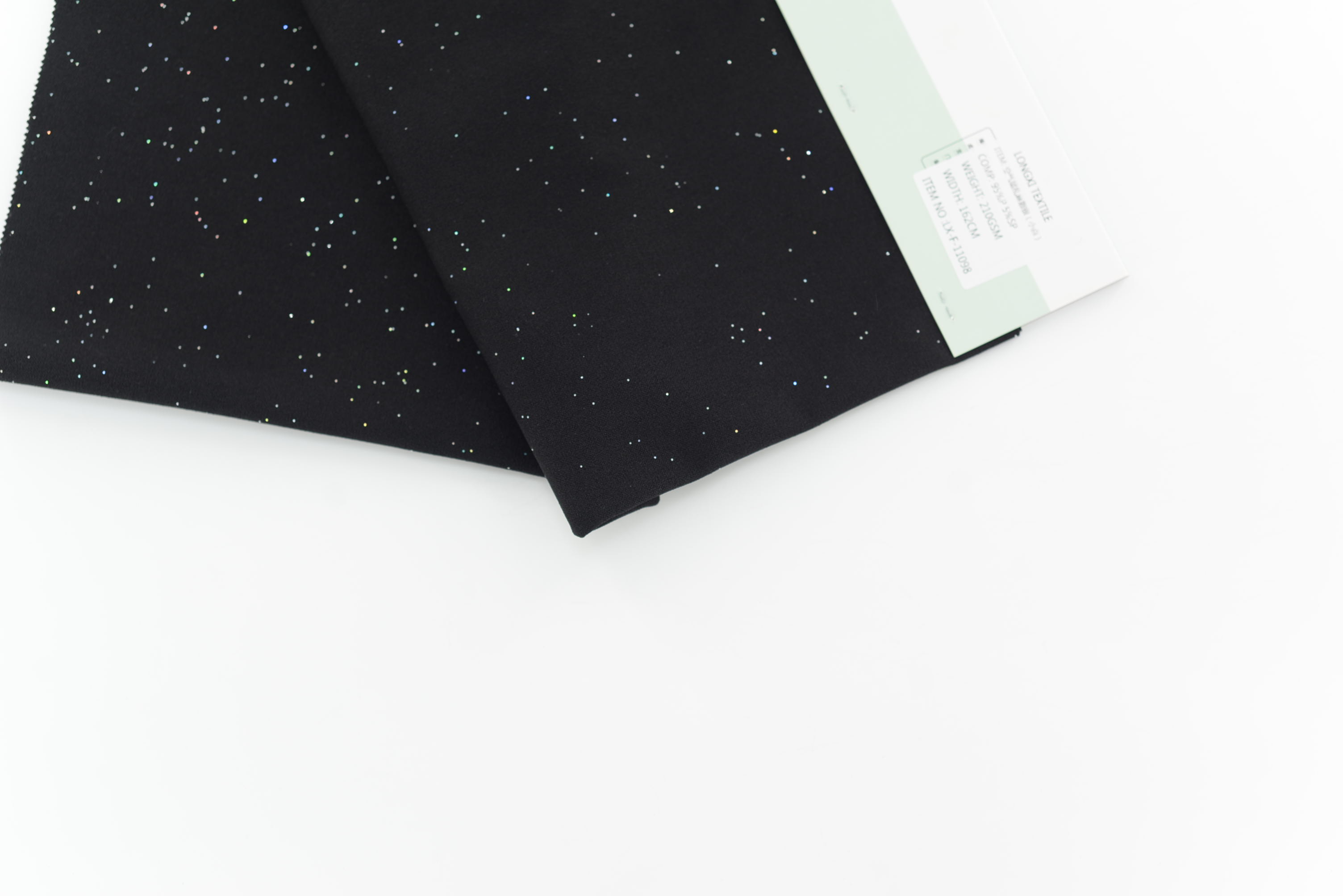 LX-F-11098 SCUBA CREPE SPRINKLE SMALL POINTS SEQUINS