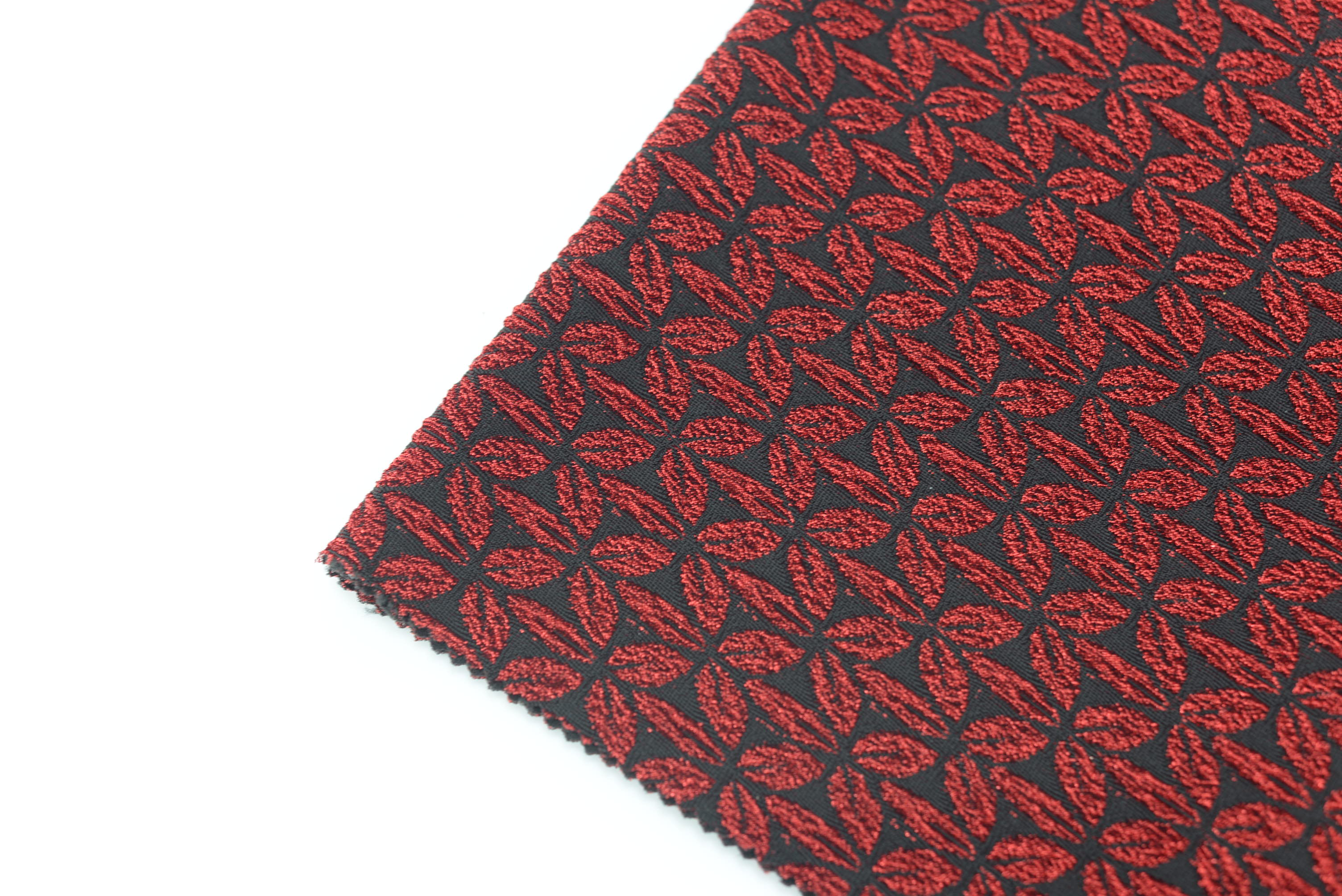 LX-P-16311 LUREX FLOWER KNIT JACQUARD