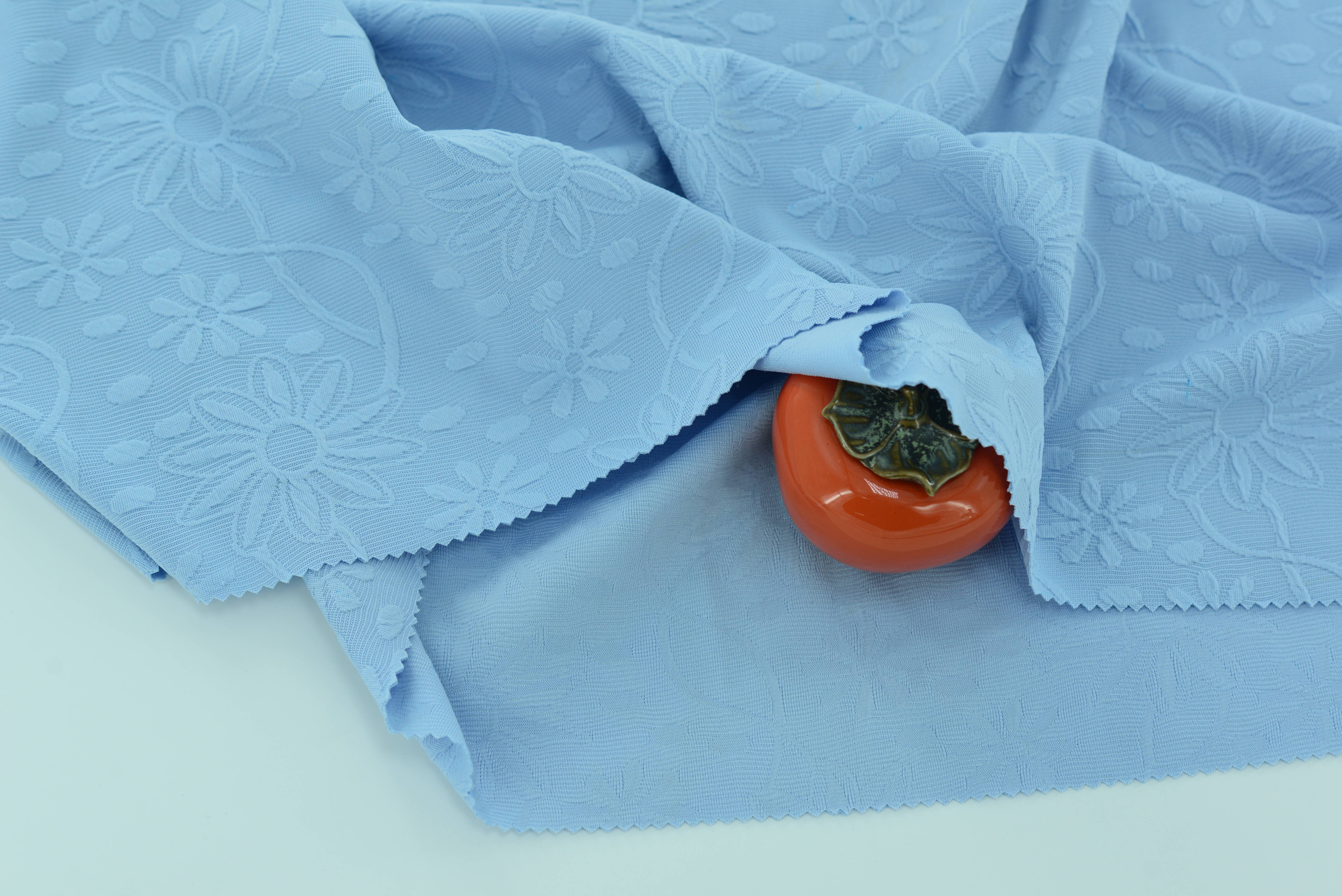 LX-P-16114 KNIT FLOWER JACQUARD