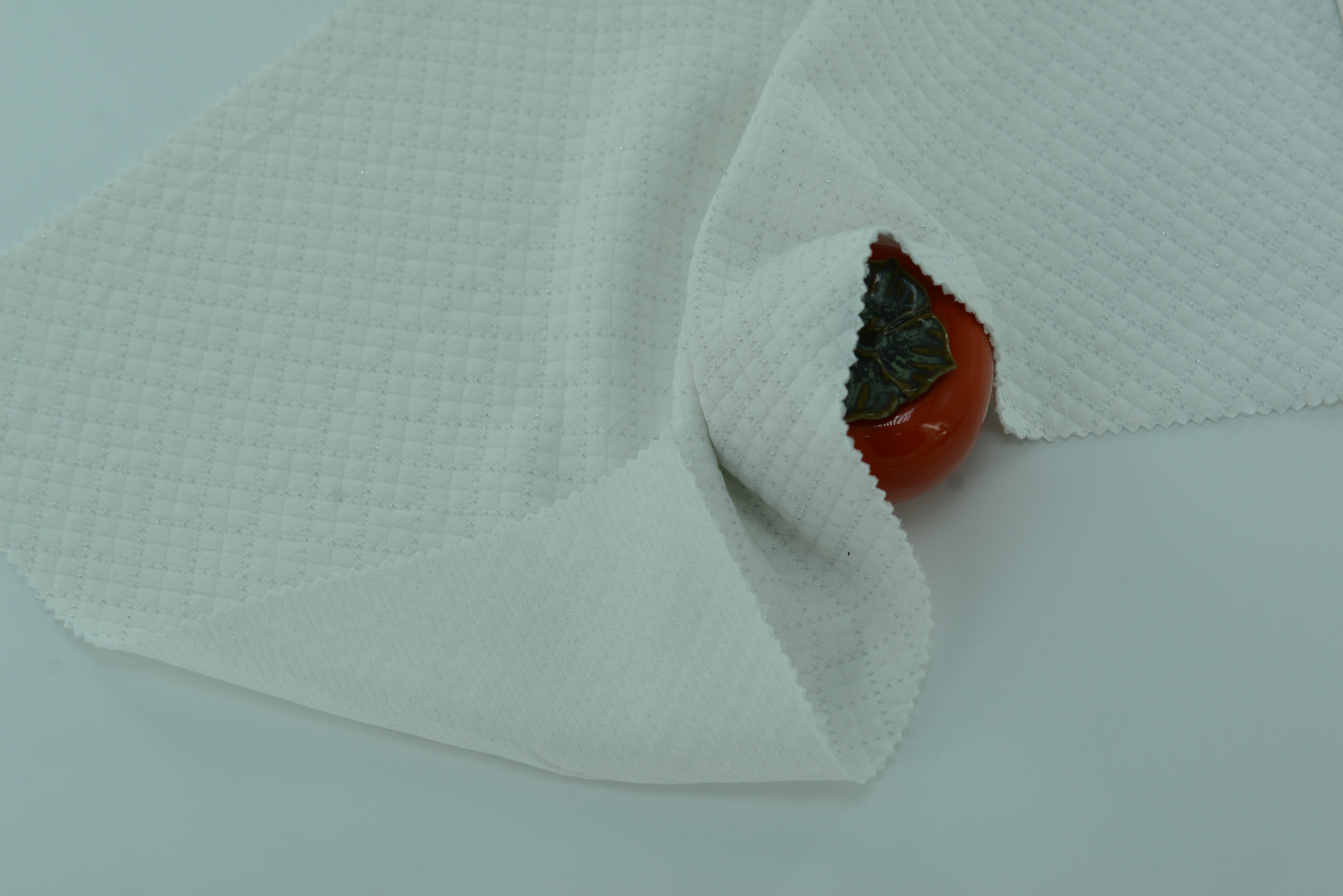 LX-P-16118 LUREX CHECK JACQUARD KNIT