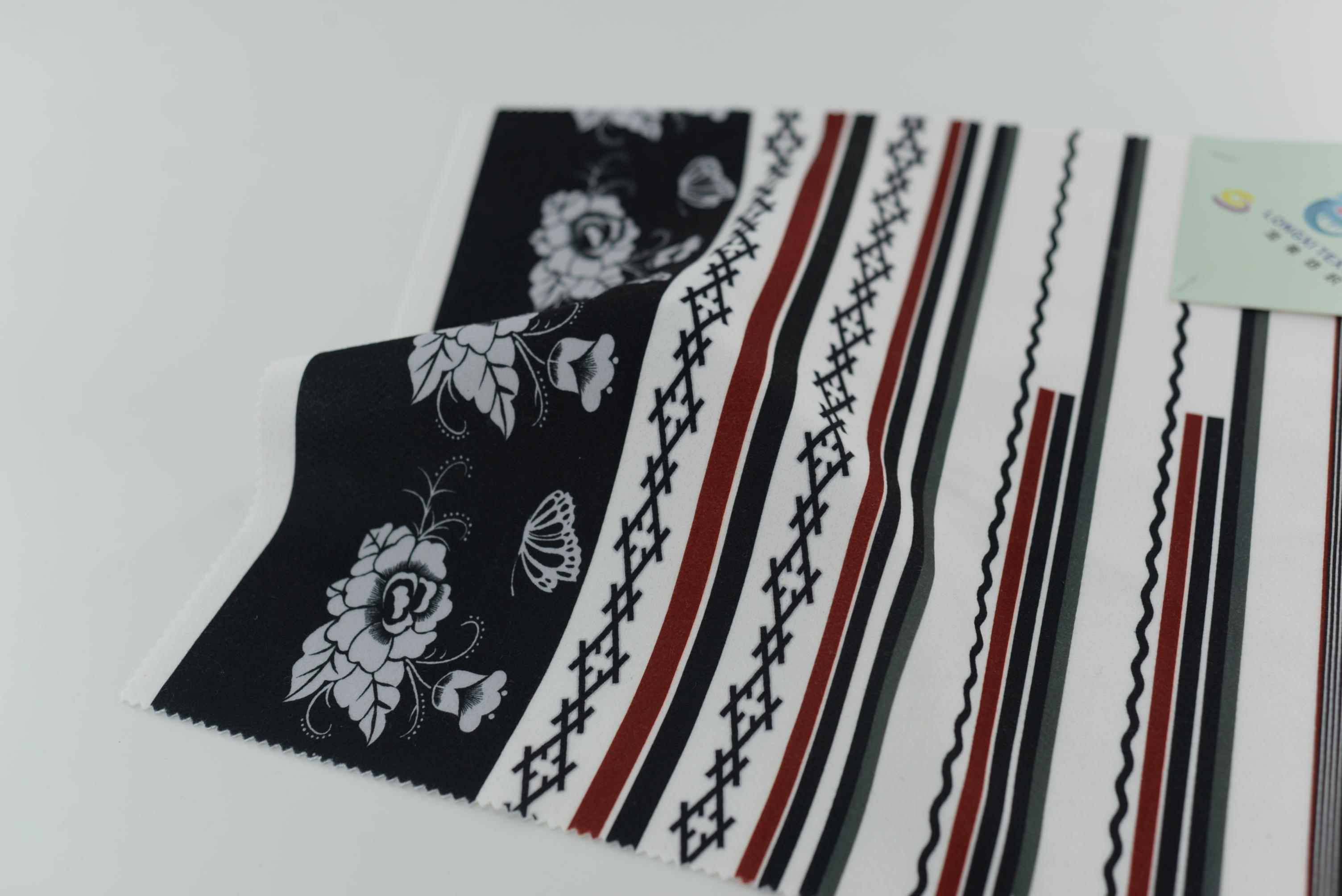 LX-P-18107 KNIT BRUSH PRINT