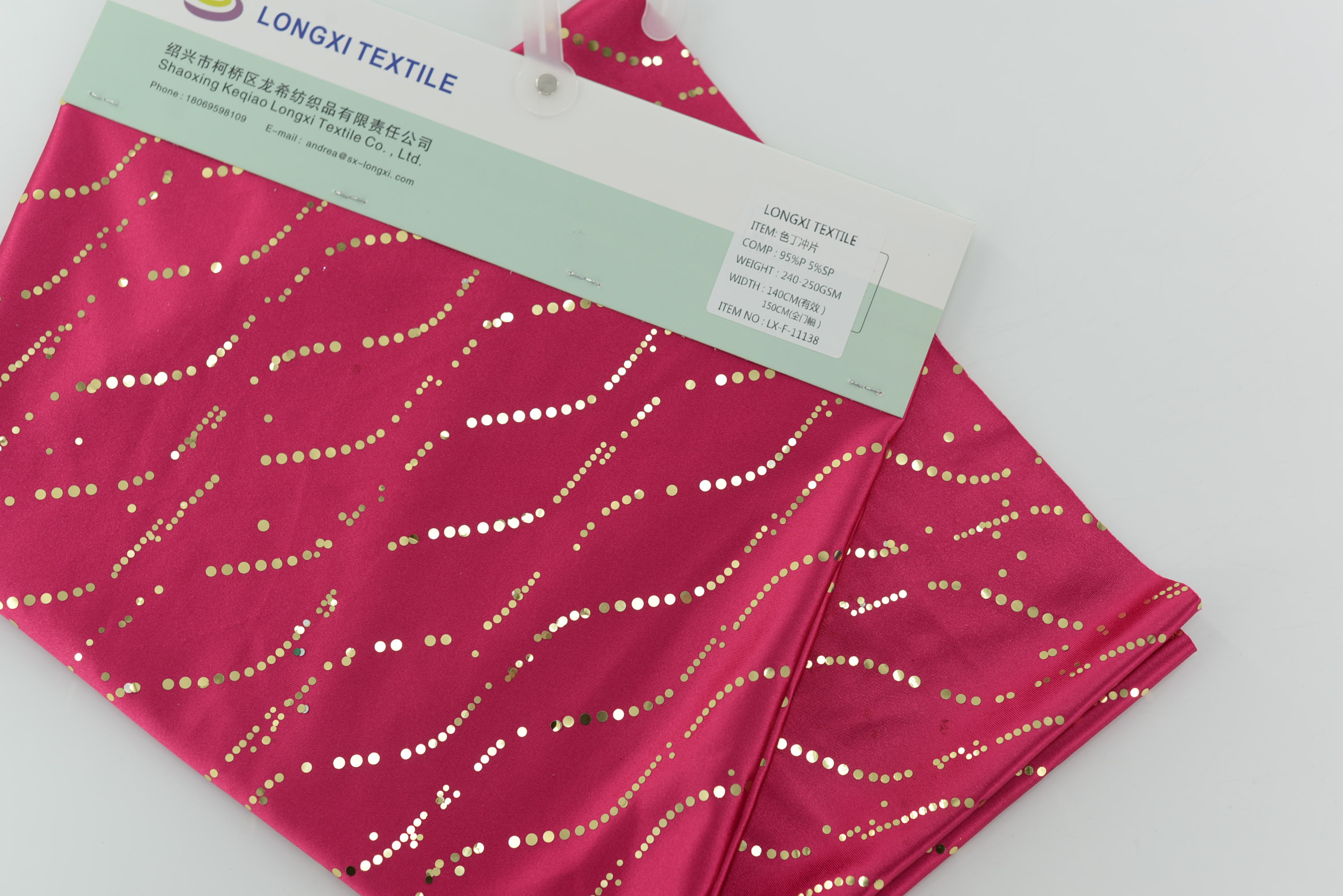 LX-F-11138 KNIT SATIN SHINE SEQUINS