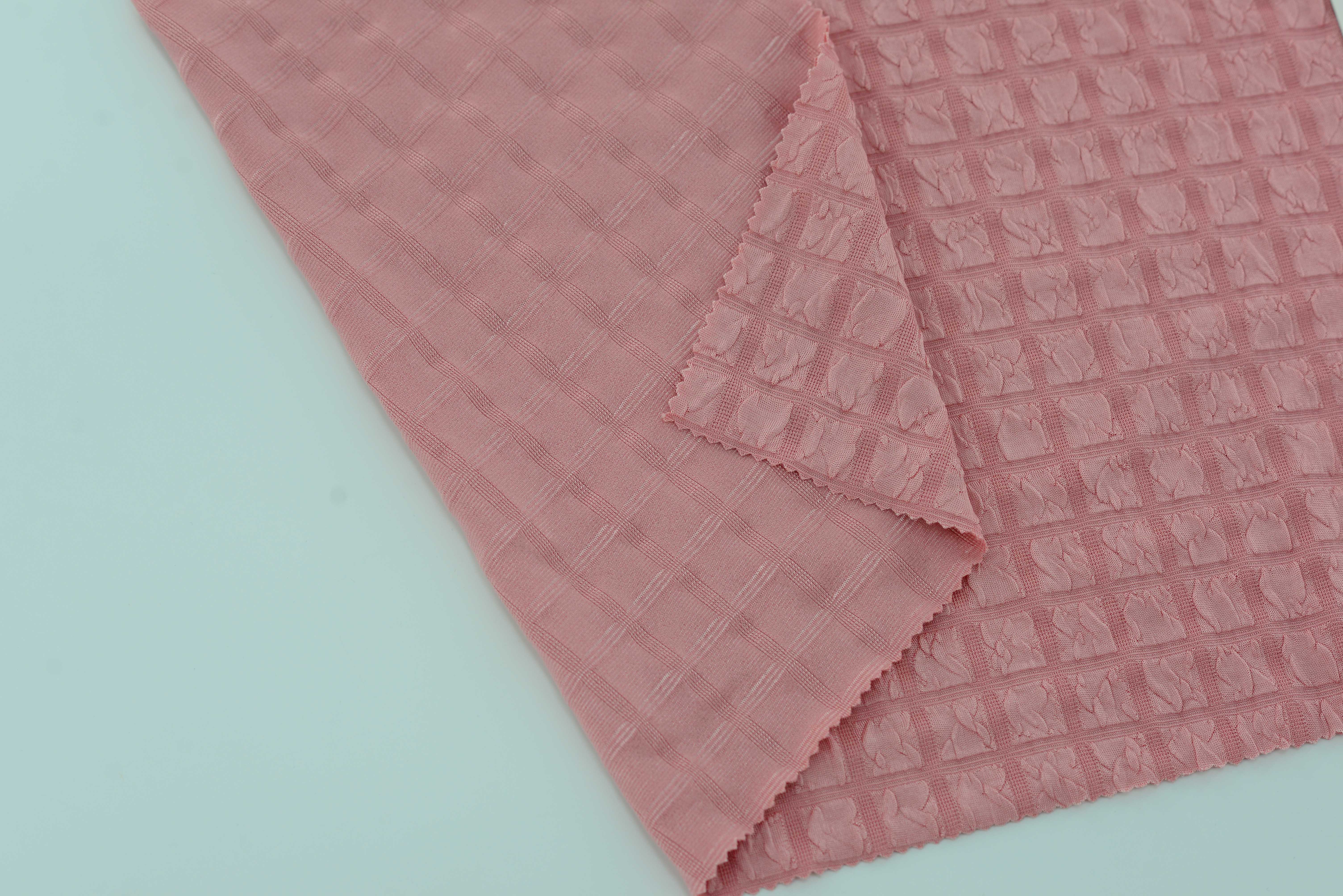 LX-P-16121 KNIT CHECK JACQUARD