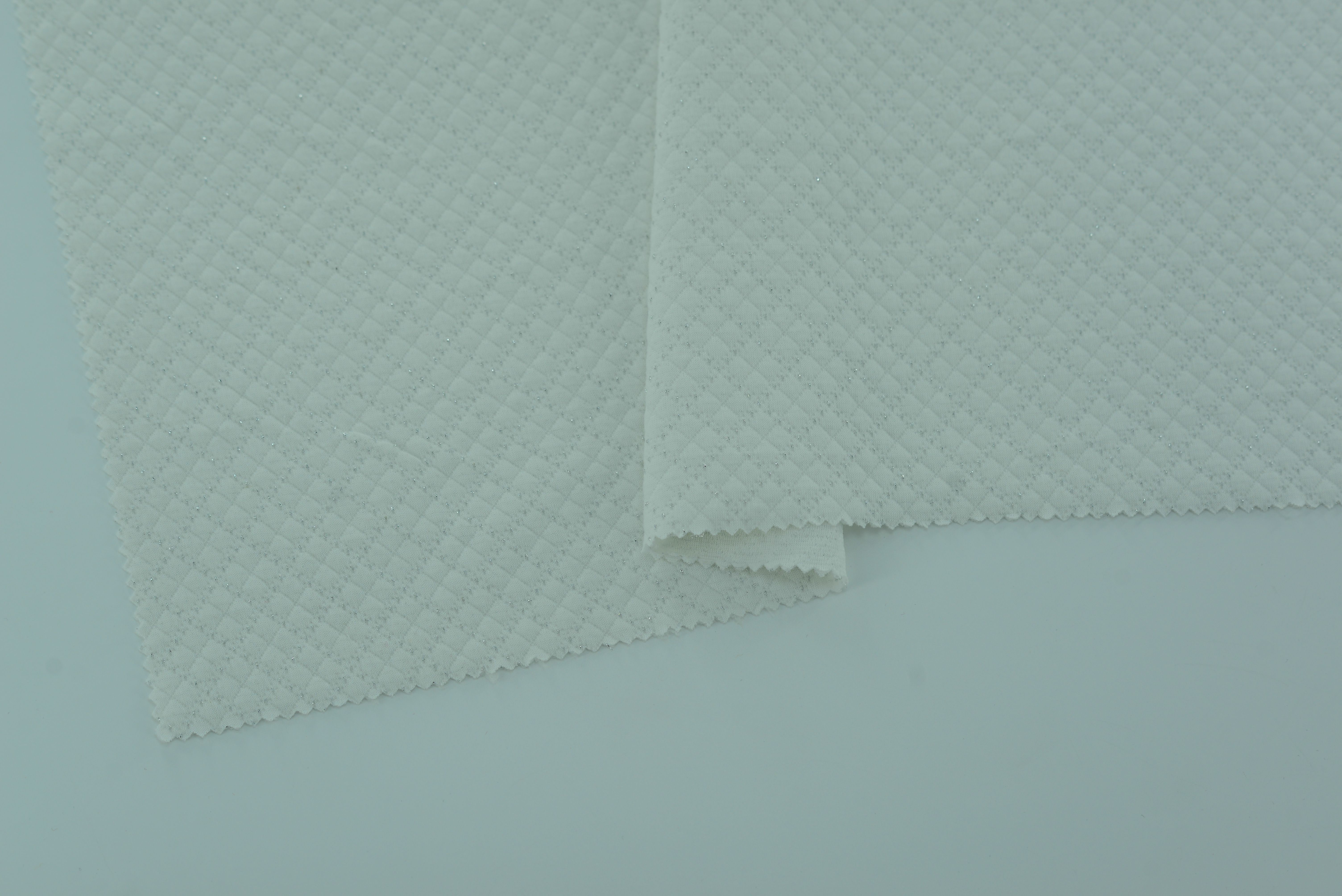 LX-P-16118 LUREX CHECK JACQUARD KNIT