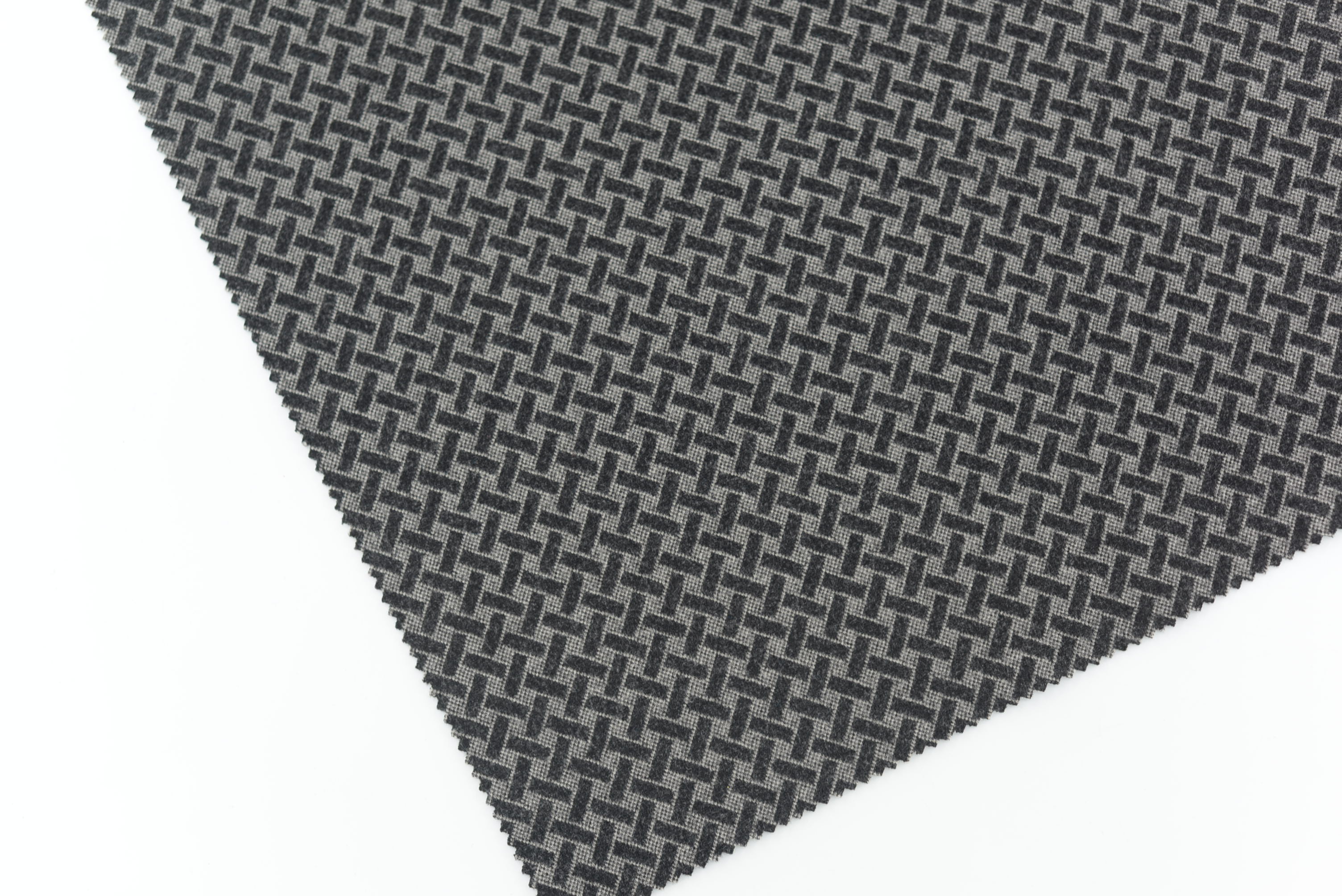 LX-P-18121 POLY CHECK JACQUARD KNIT BRUSH