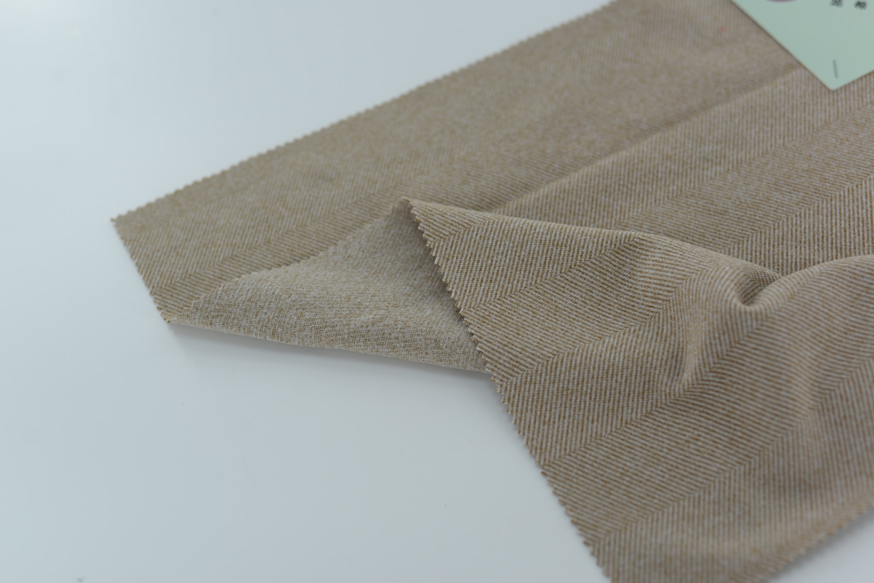 LX-P-18126  POLY BIG HERRINGBONE KNIT BRUSH