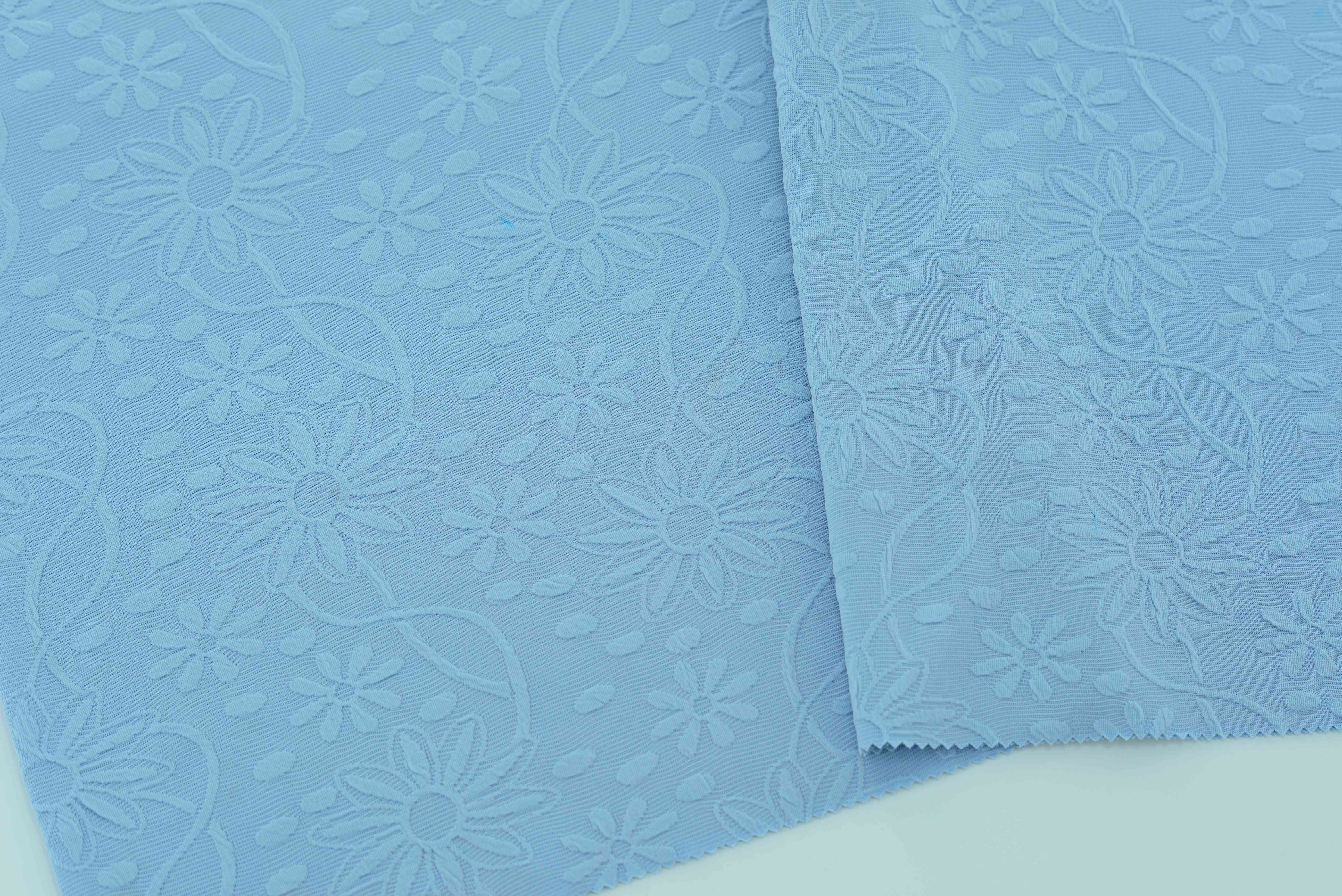 LX-P-16114 KNIT FLOWER JACQUARD