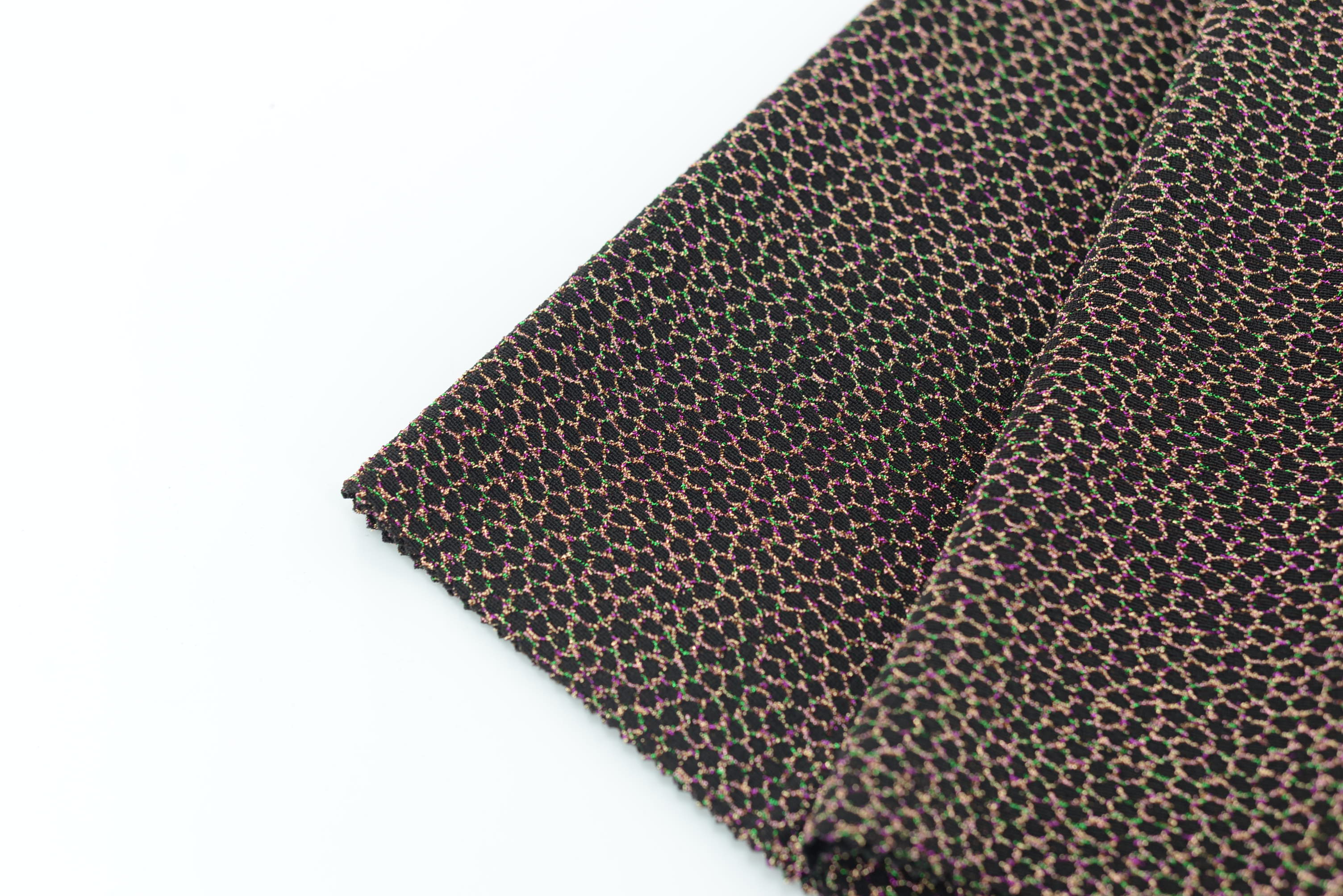 LX-P-16318 LUREX COBWEBBING KNIT JACQUARD